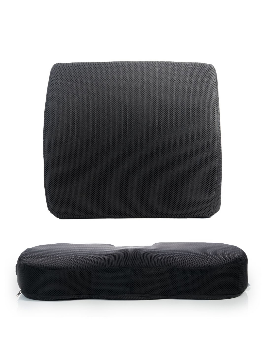 UltraCare PRO Black 2 Pcs Memory Foam Coccyx Seat Cushion & Lumbar Support Cushion
UltraCare PRO Black 2 Pcs Memory Foam Coccyx Seat Cushion & Lumbar Support Cushion