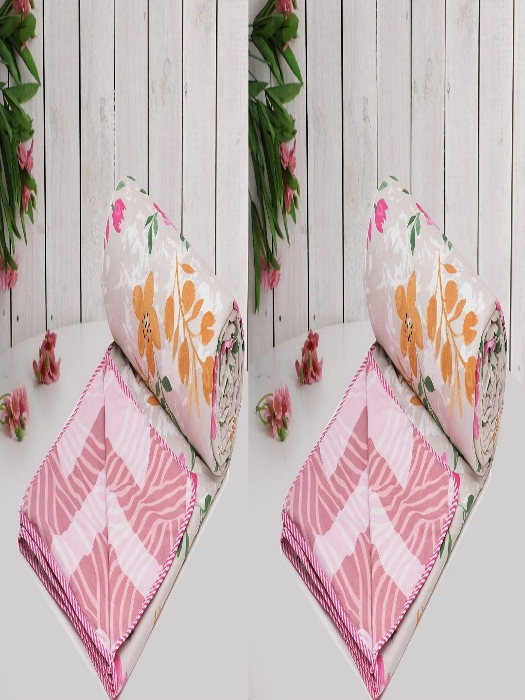 Myntra Elegant Homes Pink & White Floral 2 PCS 150 GSM Microfiber Summer Single Bed Dohar
Myntra Elegant Homes Pink & White Floral 2 PCS 150 GSM Microfiber Summer Single Bed Dohar