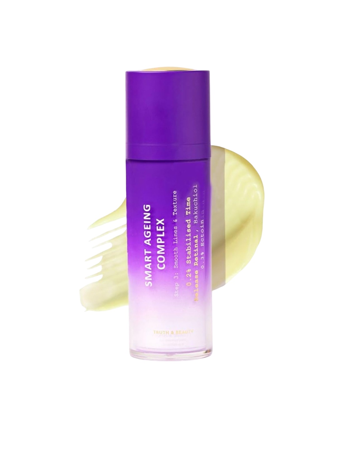 Truth & Beauty Retinol 0.2% Anti-Aging Face Night Serum for Fine Lines & Wrinkles - 30 ml, Purple
Truth & Beauty Retinol 0.2% Anti-Aging Face Night Serum for Fine Lines & Wrinkles - 30 ml, Purple