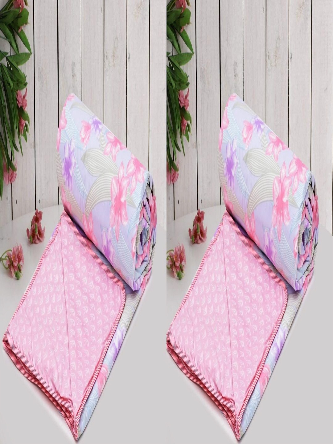 Myntra Elegant Homes Purple & Pink Floral 2 PCS 150 GSM Microfiber Summer Single Bed Dohar
Myntra Elegant Homes Purple & Pink Floral 2 PCS 150 GSM Microfiber Summer Single Bed Dohar