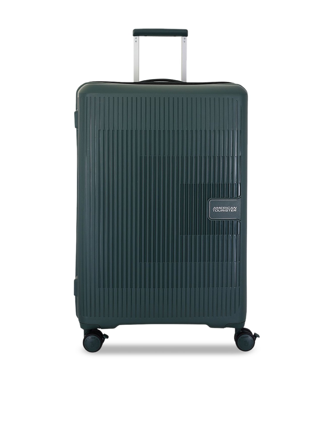 AMERICAN TOURISTER Unisex Aerostep Textured Hard-Sided Large TSA Lock Trolley Bag, Green
AMERICAN TOURISTER Unisex Aerostep Textured Hard-Sided Large TSA Lock Trolley Bag, Green