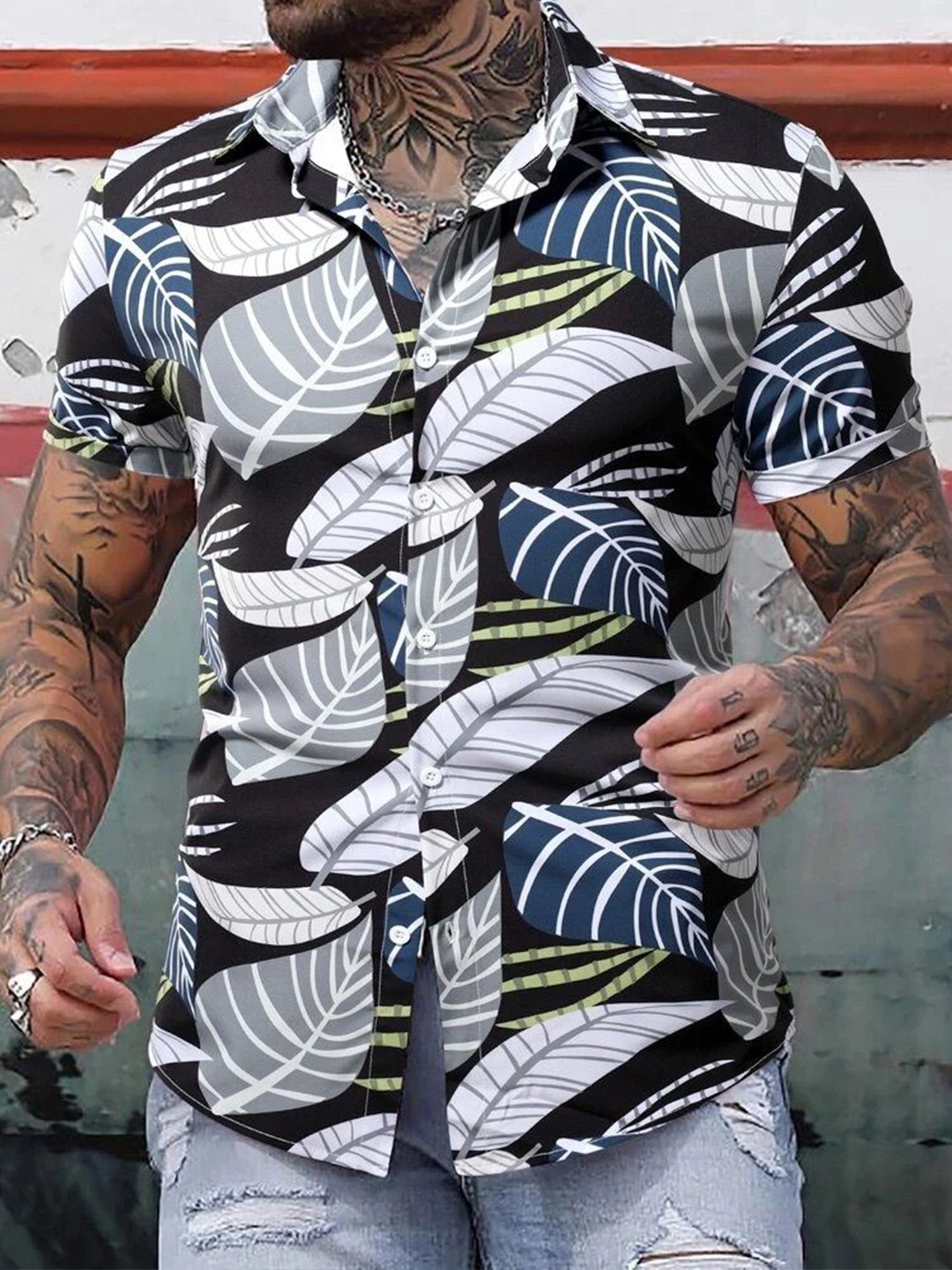 Metronaut Men Standard Regular Fit Spread Collar Floral Printed Elastane Casual Shirt, Black
Metronaut Men Standard Regular Fit Spread Collar Floral Printed Elastane Casual Shirt, Black