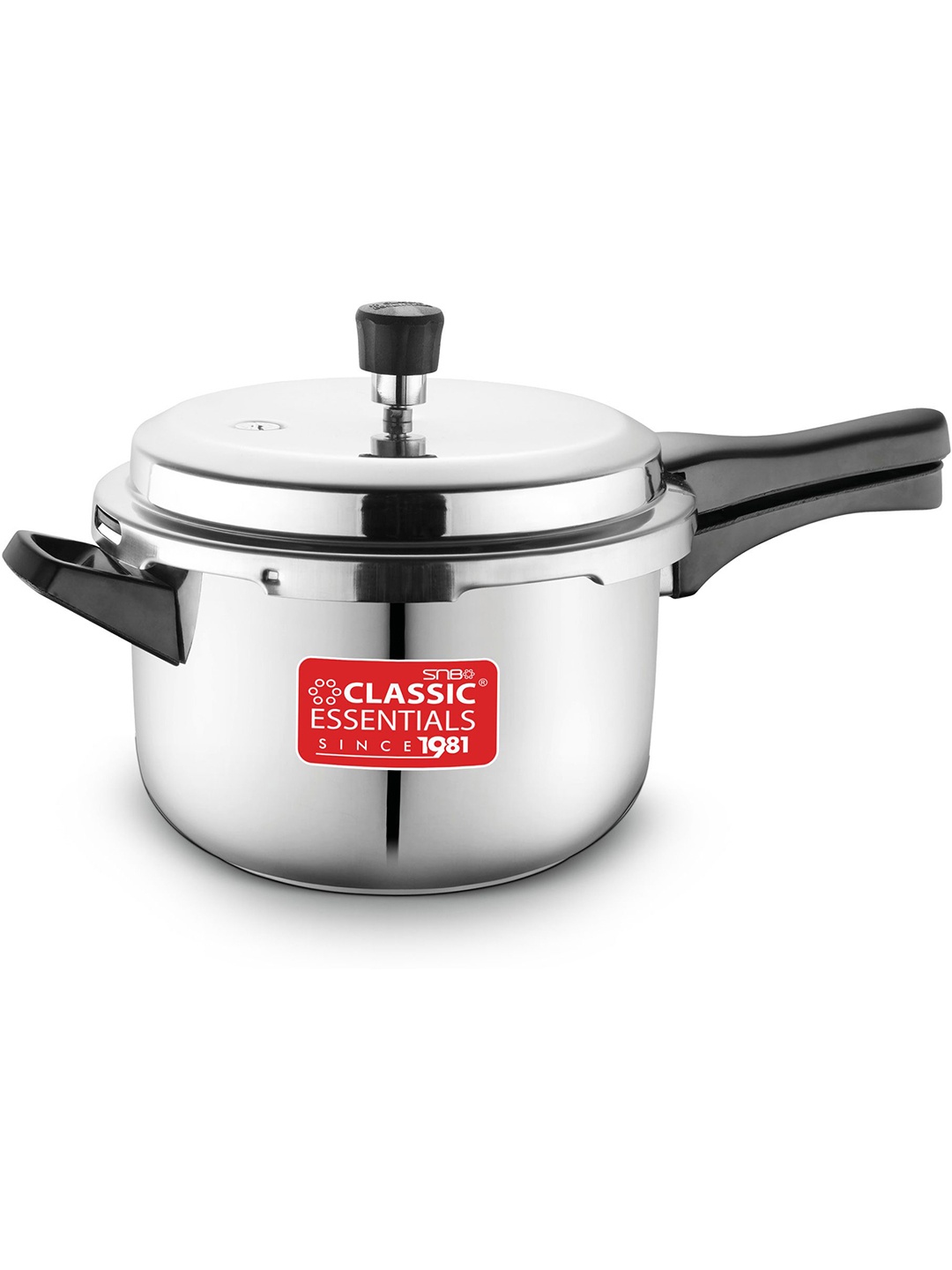 Classic Essentials Prochef Silver-Toned Stainless Steel Outer Lid Pressure Cooker 3L
Classic Essentials Prochef Silver-Toned Stainless Steel Outer Lid Pressure Cooker 3L