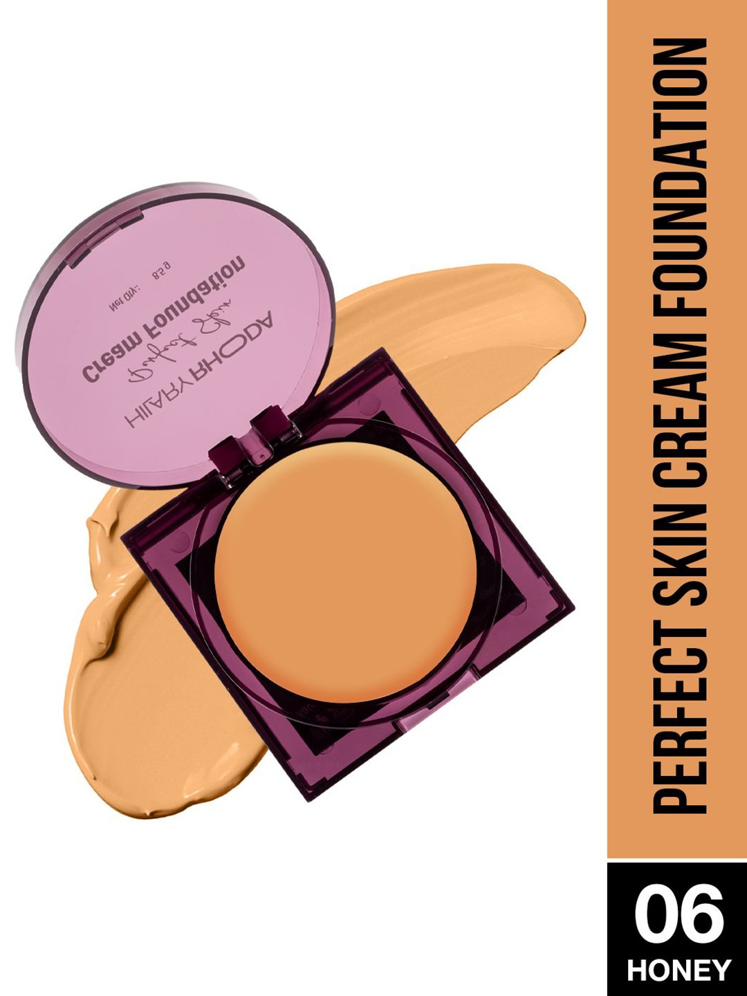 Hilary Rhoda Waterproof & Matte Finish Blendable Cream Foundation - 8.5g Honey 06, Nude
Hilary Rhoda Waterproof & Matte Finish Blendable Cream Foundation - 8.5g Honey 06, Nude