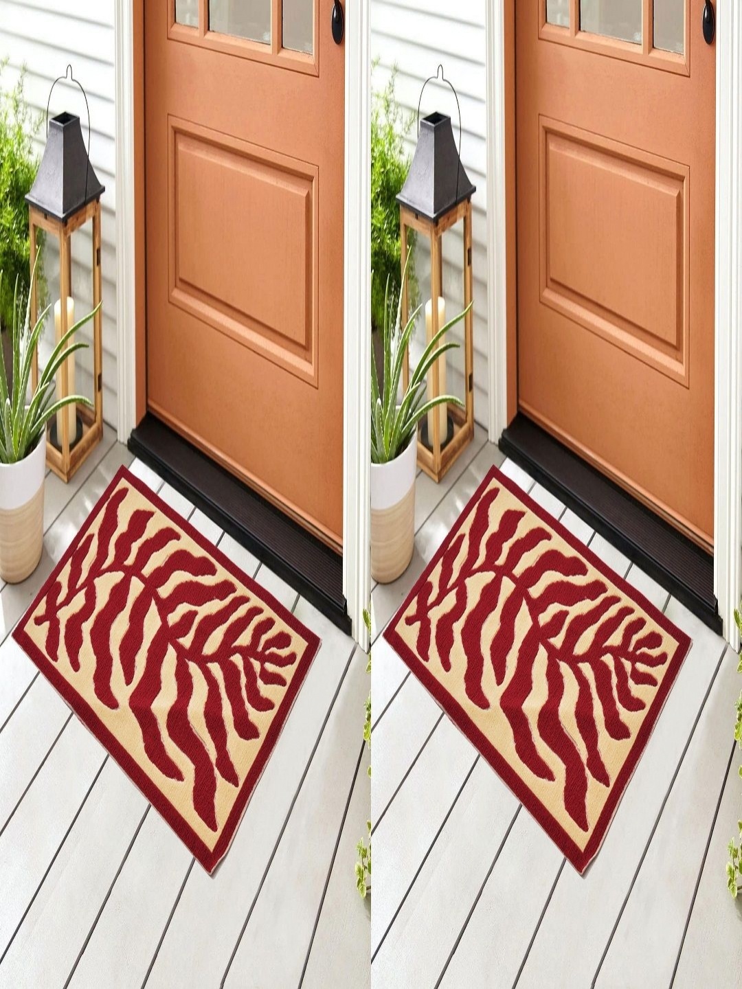 Myntra Elegant Homes Red 2 Pieces Floral Printed Cotton Rectangular Anti-Slip Doormats
Myntra Elegant Homes Red 2 Pieces Floral Printed Cotton Rectangular Anti-Slip Doormats