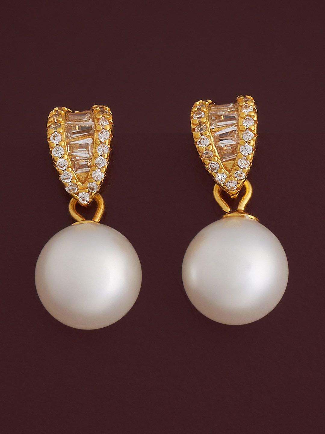 Kushal's Fashion Jewellery 92.5 Silver Pearl Classic Drop Earring, Gold
Kushal's Fashion Jewellery 92.5 Silver Pearl Classic Drop Earring, Gold