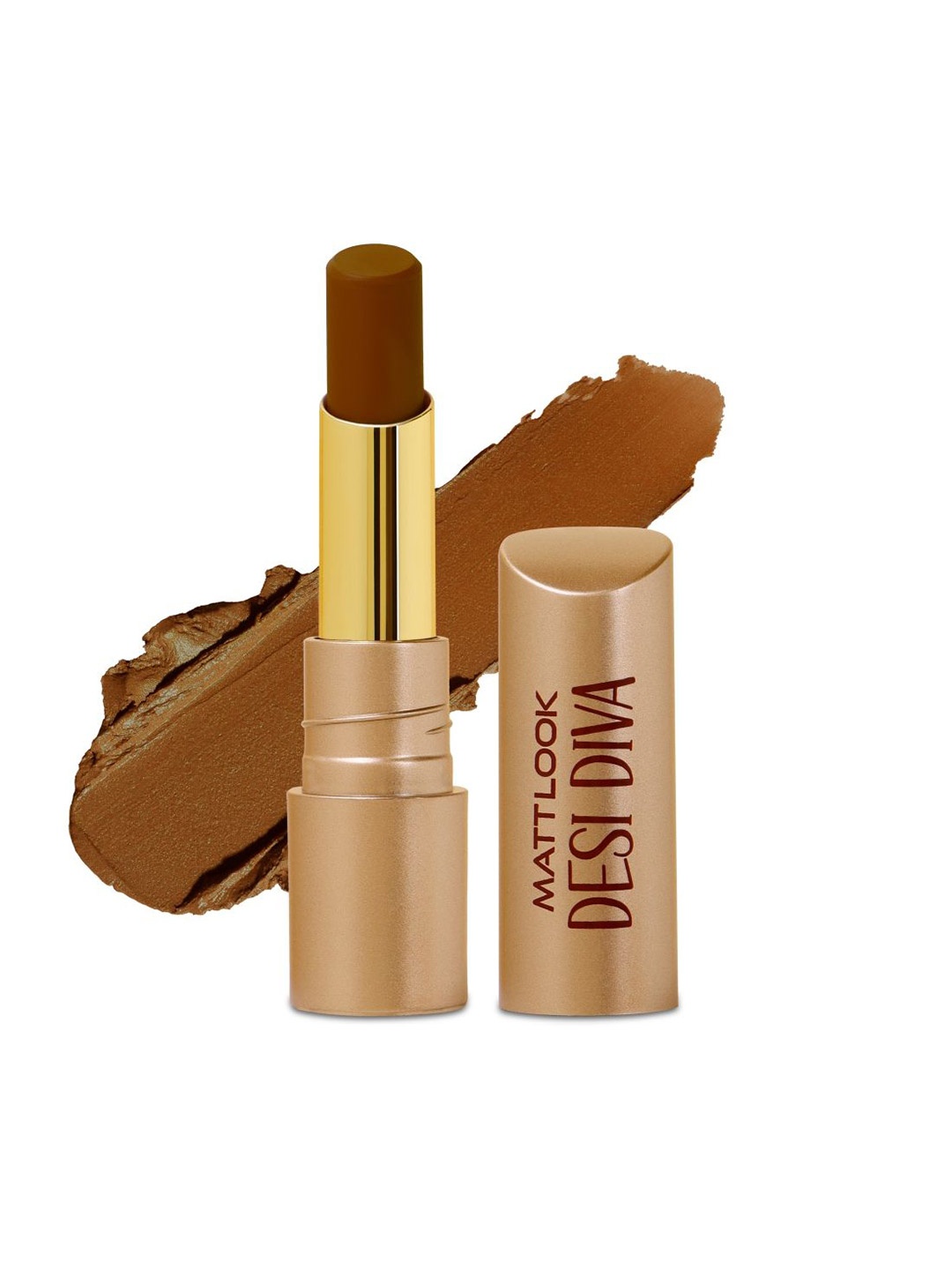 MATTLOOK Desi Diva HD Matte Lipstick Enriched With Hyaluronic Acid- 3.8 g- Deep Cocoa 18, Brown
MATTLOOK Desi Diva HD Matte Lipstick Enriched With Hyaluronic Acid- 3.8 g- Deep Cocoa 18, Brown