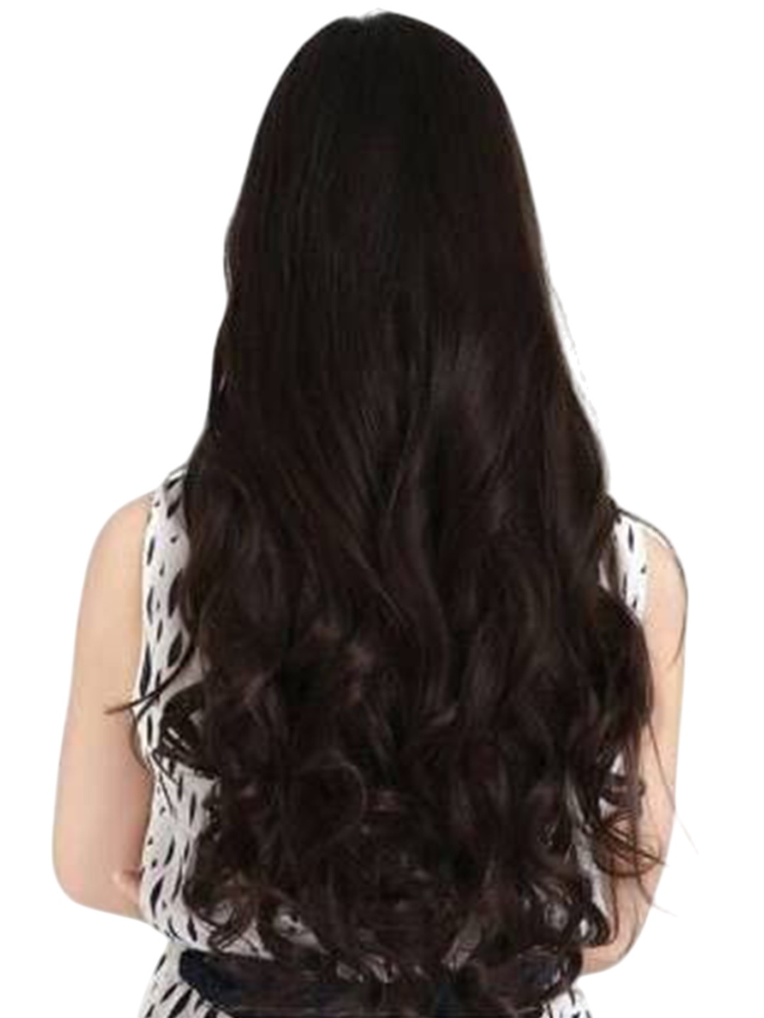 camola deva Clip In Wavy Scalp Topper Hair Extension- Black- 22 Inch, Brown
camola deva Clip In Wavy Scalp Topper Hair Extension- Black- 22 Inch, Brown