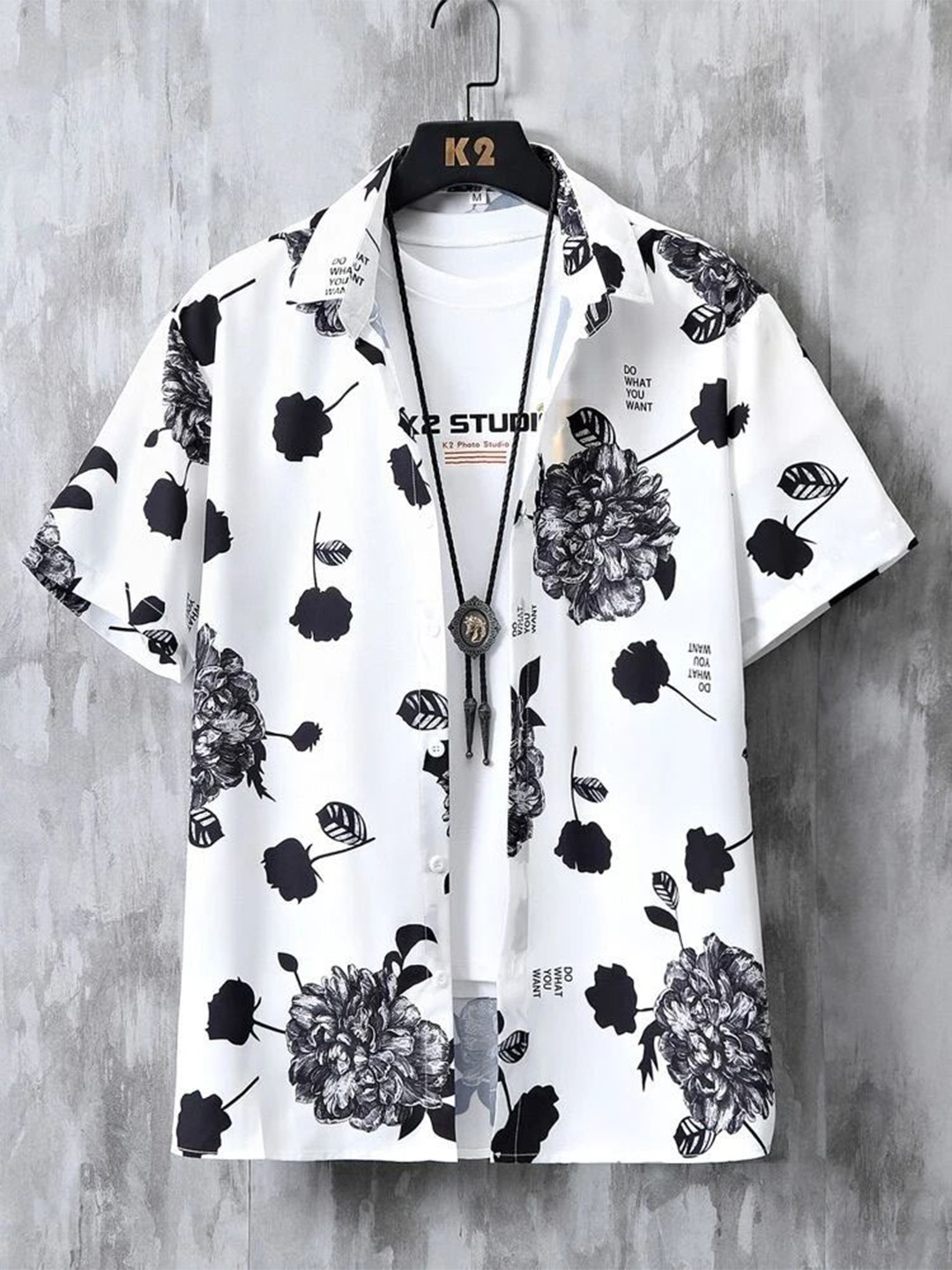 Metronaut Men Standard Regular Fit Spread Collar Floral Printed Elastane Casual Shirt, White
Metronaut Men Standard Regular Fit Spread Collar Floral Printed Elastane Casual Shirt, White