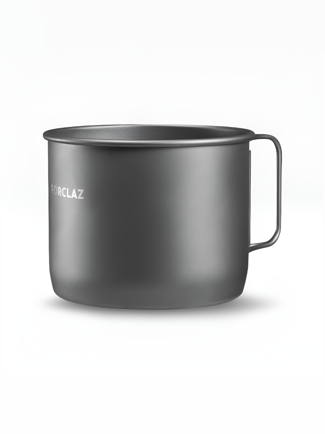 FORCLAZ By Decathlon Titanium Fire-Safe Mug with Folding Handles 0.4 Litres - MT500, Grey
FORCLAZ By Decathlon Titanium Fire-Safe Mug with Folding Handles 0.4 Litres - MT500, Grey