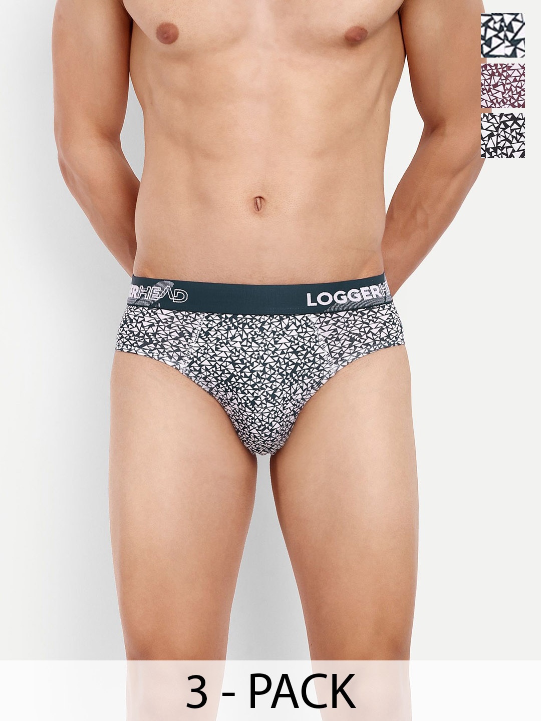 LOGGERHEAD Pack Of 3 Printed Mid Rise Briefs - LHPB006-Black-Navy-Wine-Black-Navy-Wine
LOGGERHEAD Pack Of 3 Printed Mid Rise Briefs - LHPB006-Black-Navy-Wine-Black-Navy-Wine