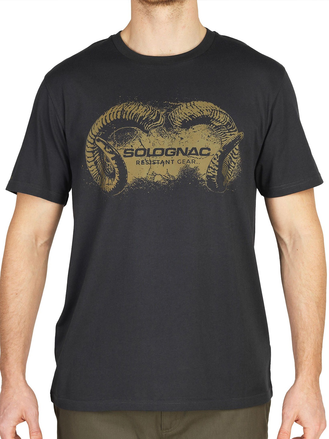 SOLOGNAC By Decathlon Men Graphic Printed Round Neck Cotton T-shirt, Grey
SOLOGNAC By Decathlon Men Graphic Printed Round Neck Cotton T-shirt, Grey
