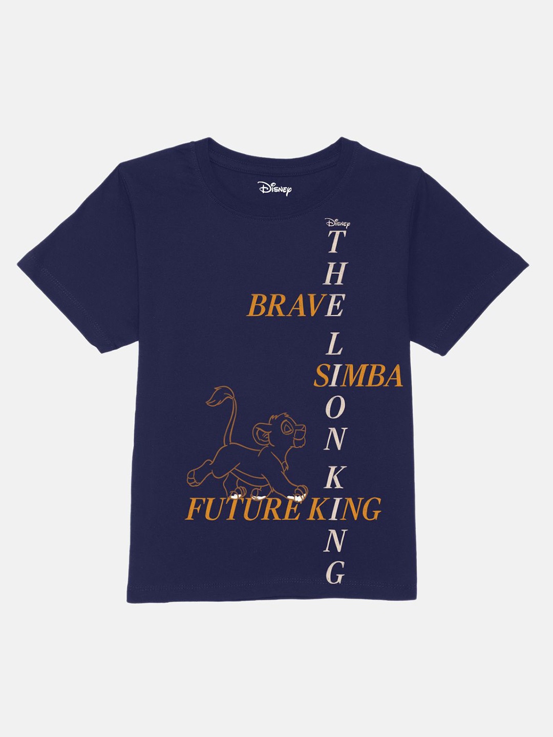 Wear Your Mind Boys Lion King Graphic Printed Round Neck Regular Fit Cotton T-shirt, Blue
Wear Your Mind Boys Lion King Graphic Printed Round Neck Regular Fit Cotton T-shirt, Blue