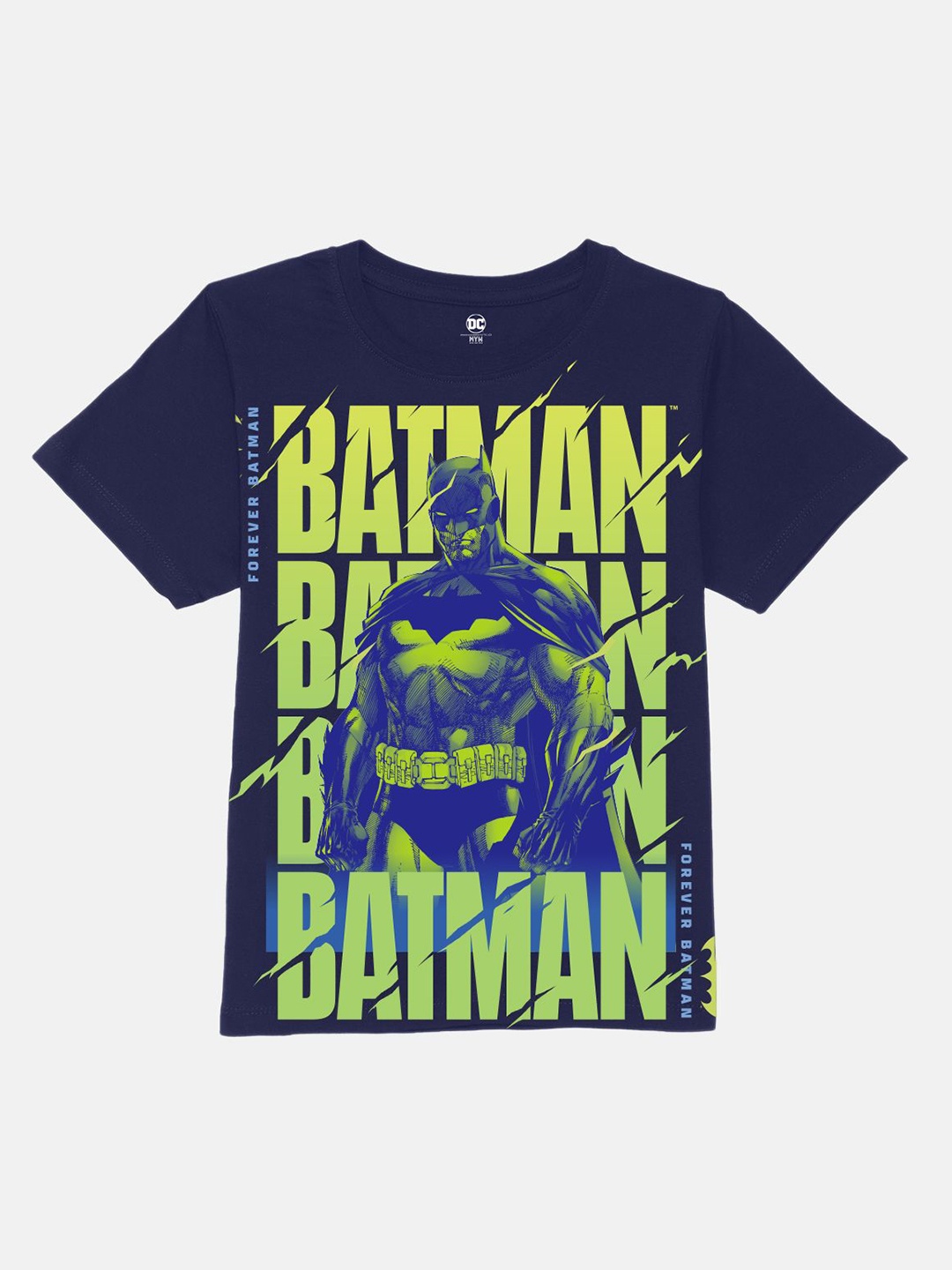 Wear Your Mind Boys Batman Graphic Printed Round Neck Regular Fit Cotton T-shirt, Blue
Wear Your Mind Boys Batman Graphic Printed Round Neck Regular Fit Cotton T-shirt, Blue