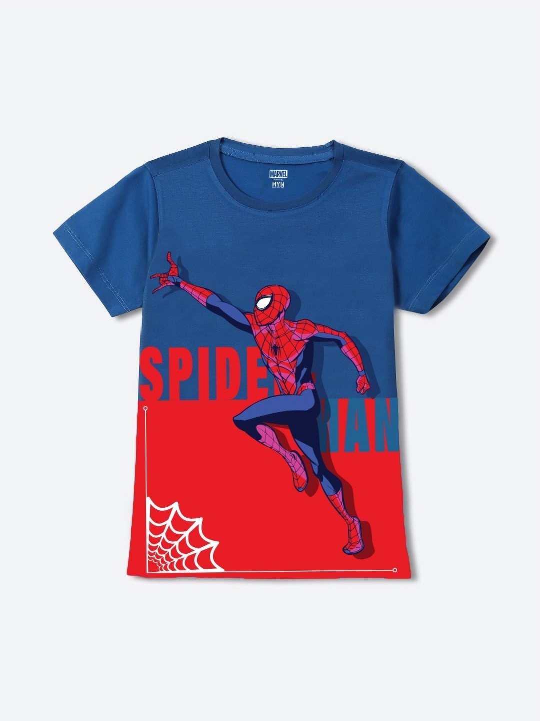 Wear Your Mind Boys Spider-Man Graphic Printed Round Neck Regular Fit Cotton T-shirt, Blue
Wear Your Mind Boys Spider-Man Graphic Printed Round Neck Regular Fit Cotton T-shirt, Blue