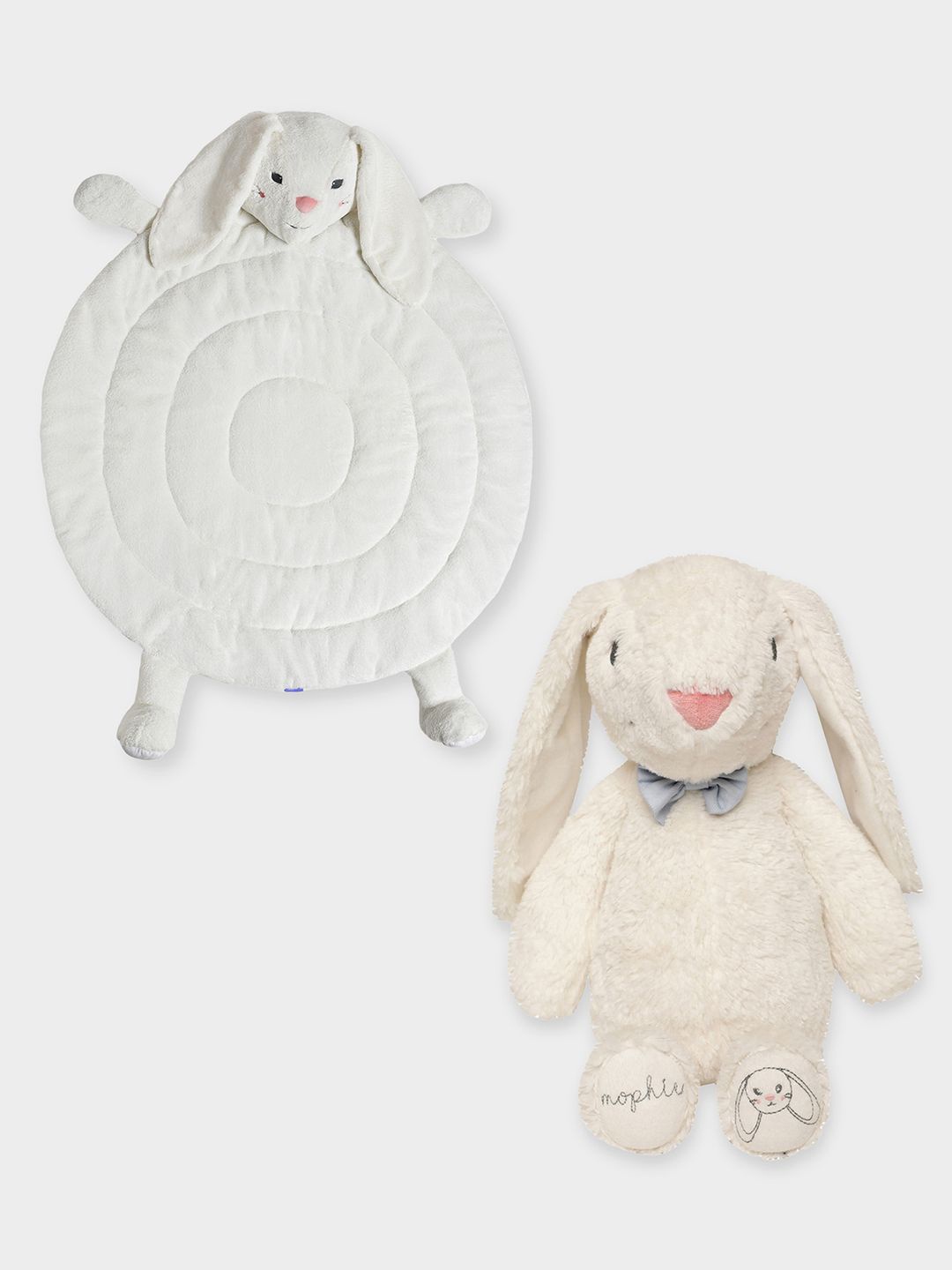 MiArcus Kids Essentials Gift Set Hamper Including Activity Play Mat & Bunny Soft Toy, White
MiArcus Kids Essentials Gift Set Hamper Including Activity Play Mat & Bunny Soft Toy, White