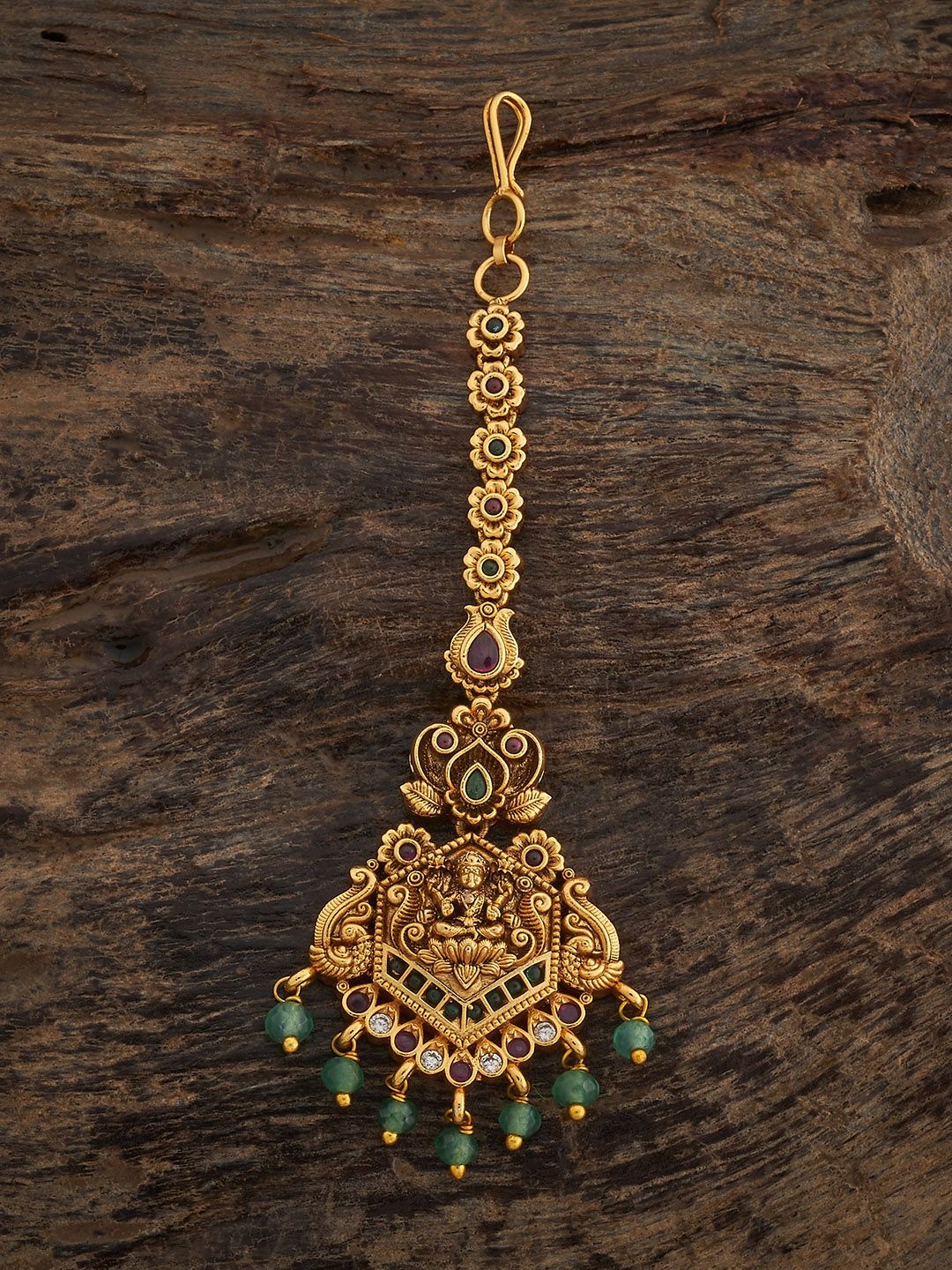 Kushal's Fashion Jewellery Gold-Plated Stone Studded & Beaded Maang Tikka Head Jewellery
Kushal's Fashion Jewellery Gold-Plated Stone Studded & Beaded Maang Tikka Head Jewellery
