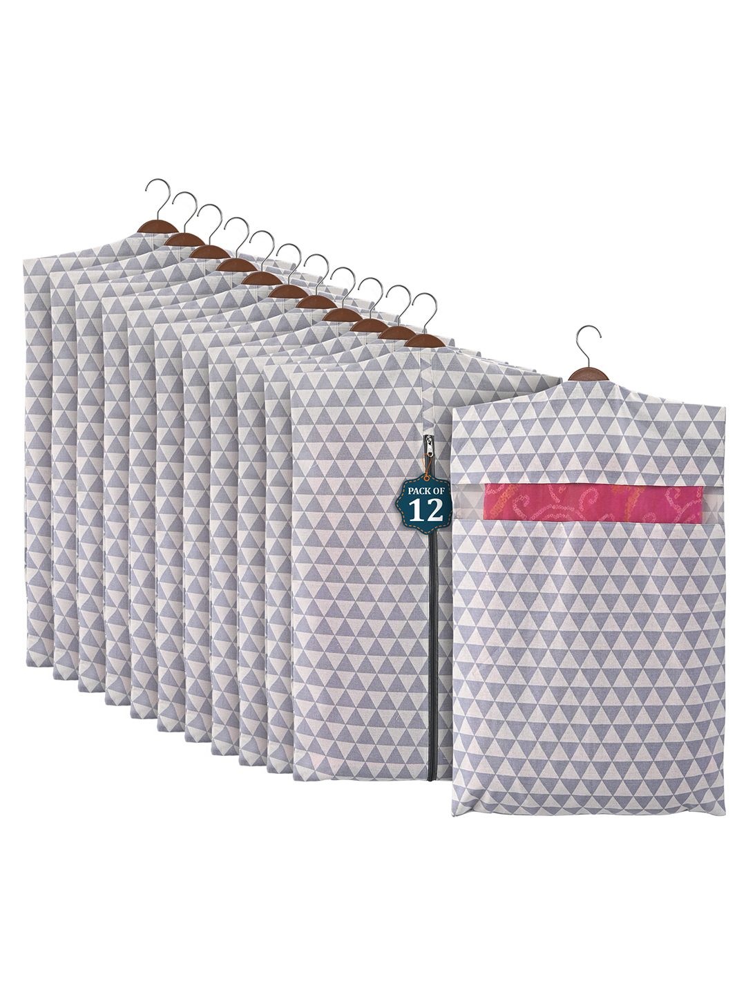 Kuber Industries Grey & White Printed Set of 12 Cotton Regular Multi-Utility Organisers
Kuber Industries Grey & White Printed Set of 12 Cotton Regular Multi-Utility Organisers