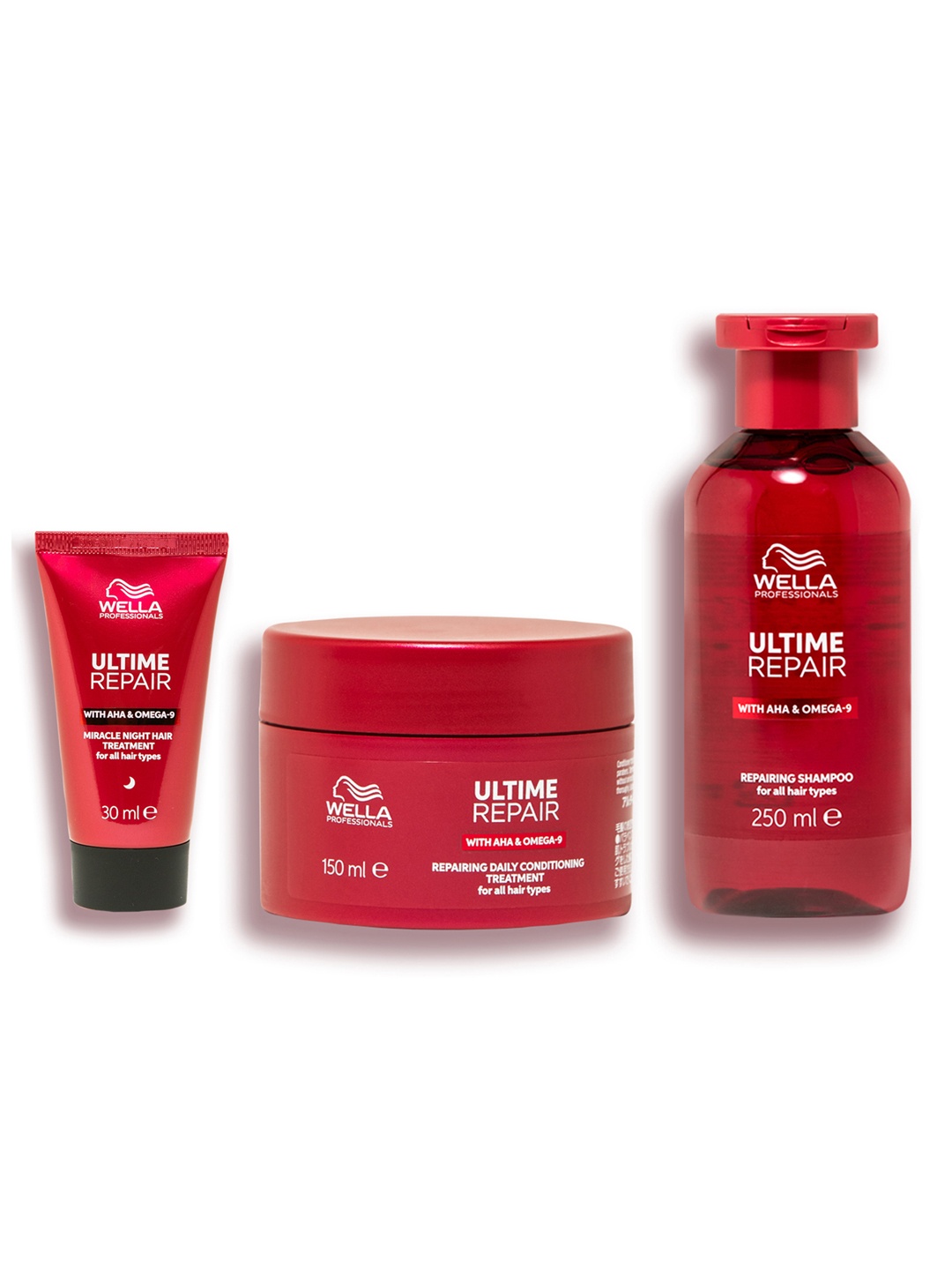 WELLA PROFESSIONALS Set Of 3 Hair Serum 30ml, Shampoo 250ml & Conditioner 150ml, Red
WELLA PROFESSIONALS Set Of 3 Hair Serum 30ml, Shampoo 250ml & Conditioner 150ml, Red