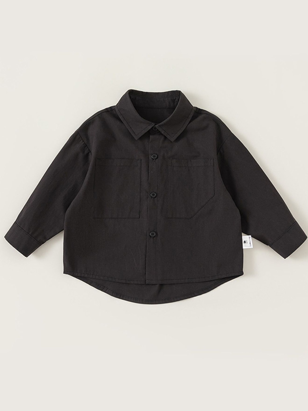 LULU & SKY Girls Relaxed Fit Spread Collar Solid Organic Cotton Casual Shirt, Black
LULU & SKY Girls Relaxed Fit Spread Collar Solid Organic Cotton Casual Shirt, Black