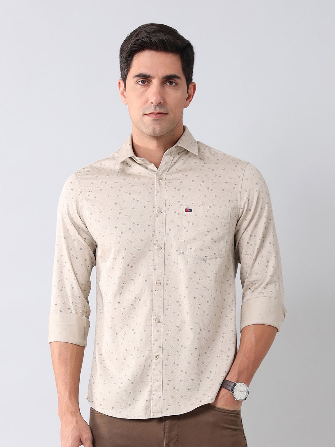 AD By Arvind Men Slim Fit Spread Collar Conversational Printed Cotton Casual Shirt, Beige
AD By Arvind Men Slim Fit Spread Collar Conversational Printed Cotton Casual Shirt, Beige