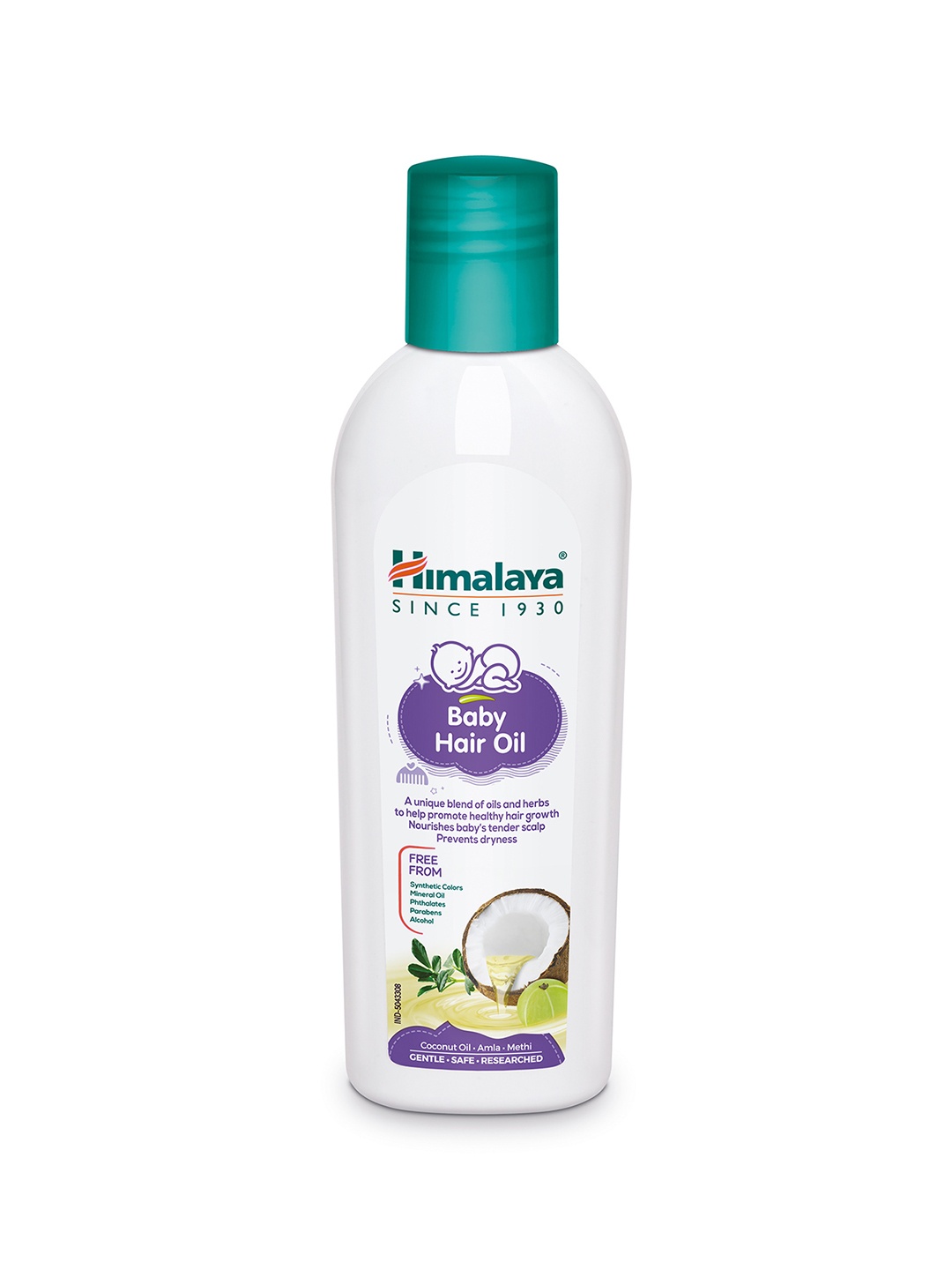Himalaya Baby Hair Oil With Amla, Sesame & Coconut Oil For Healthy Hair Growth - 50ml, White
Himalaya Baby Hair Oil With Amla, Sesame & Coconut Oil For Healthy Hair Growth - 50ml, White