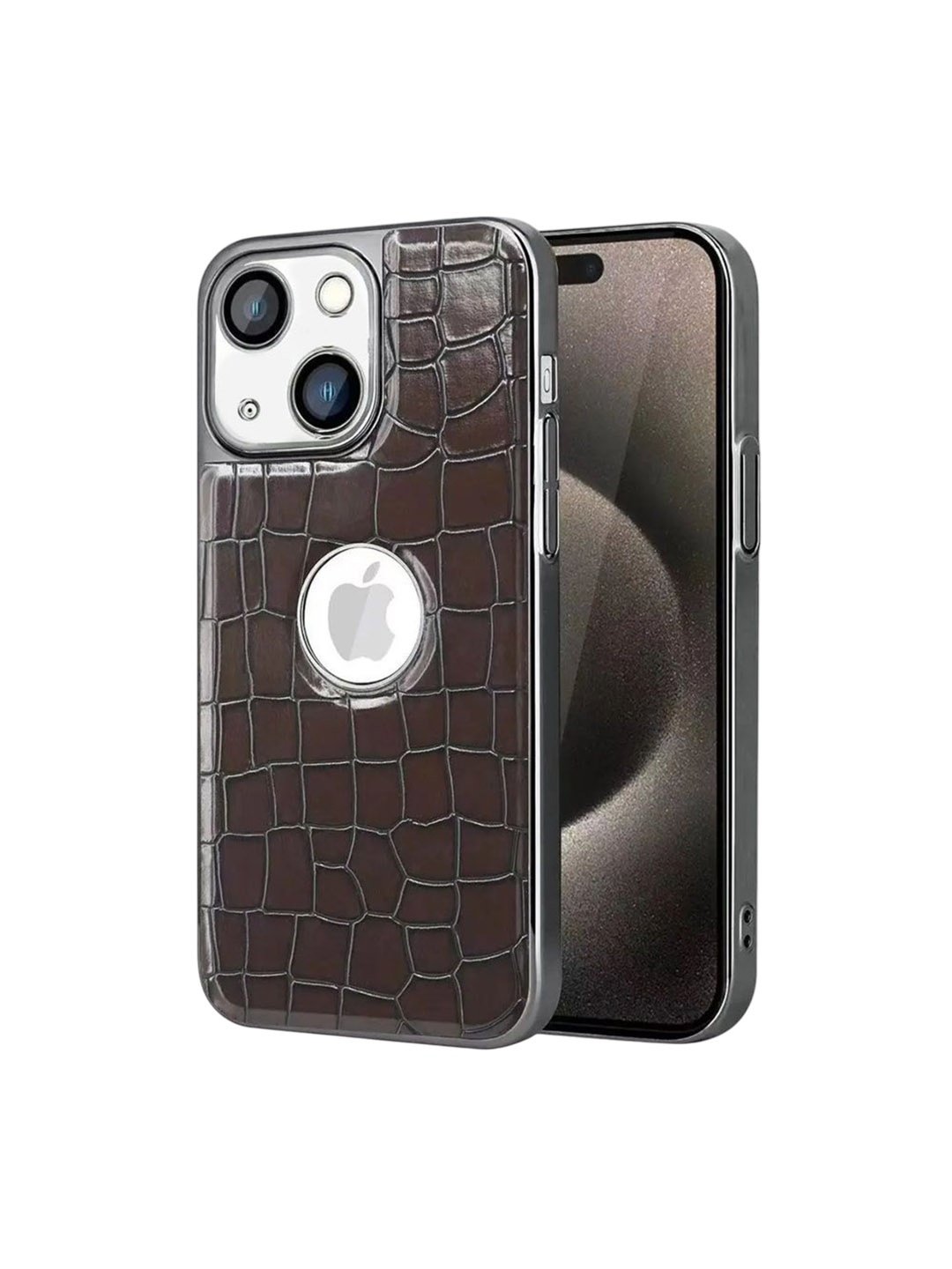 Luxury Kase LK104 Artificial Leather Camera Lens Protective iPhone 15 Back Case, Brown
Luxury Kase LK104 Artificial Leather Camera Lens Protective iPhone 15 Back Case, Brown