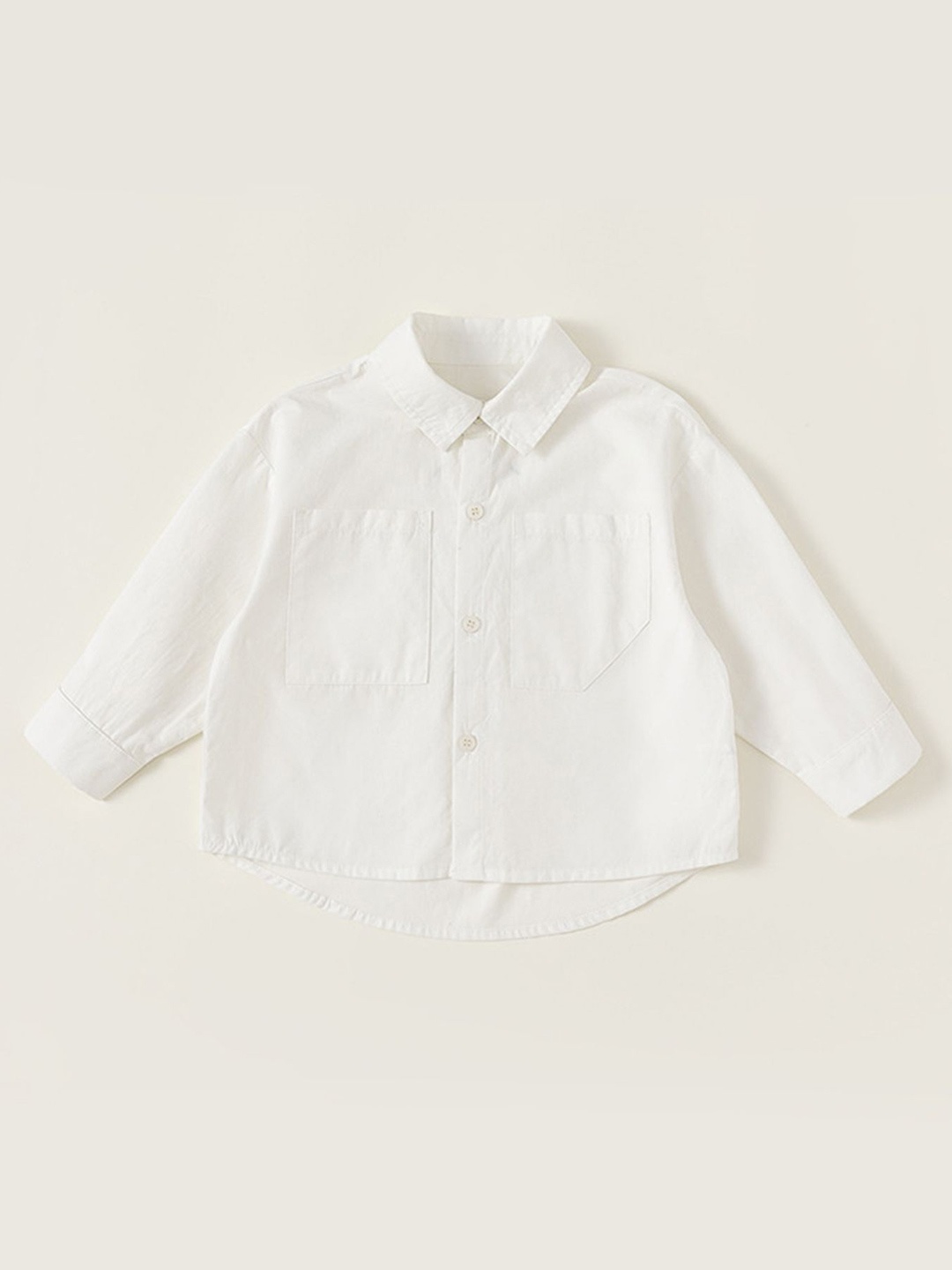 LULU & SKY Girls Relaxed Fit Spread Collar Solid Organic Cotton Casual Shirt, White
LULU & SKY Girls Relaxed Fit Spread Collar Solid Organic Cotton Casual Shirt, White