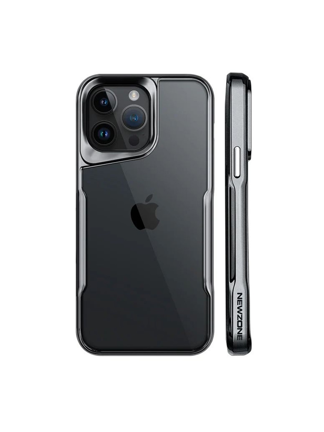 Luxury Kase LK124 Solid iPhone 14 Pro Electroplated Frame Transparent Back Case, Grey
Luxury Kase LK124 Solid iPhone 14 Pro Electroplated Frame Transparent Back Case, Grey