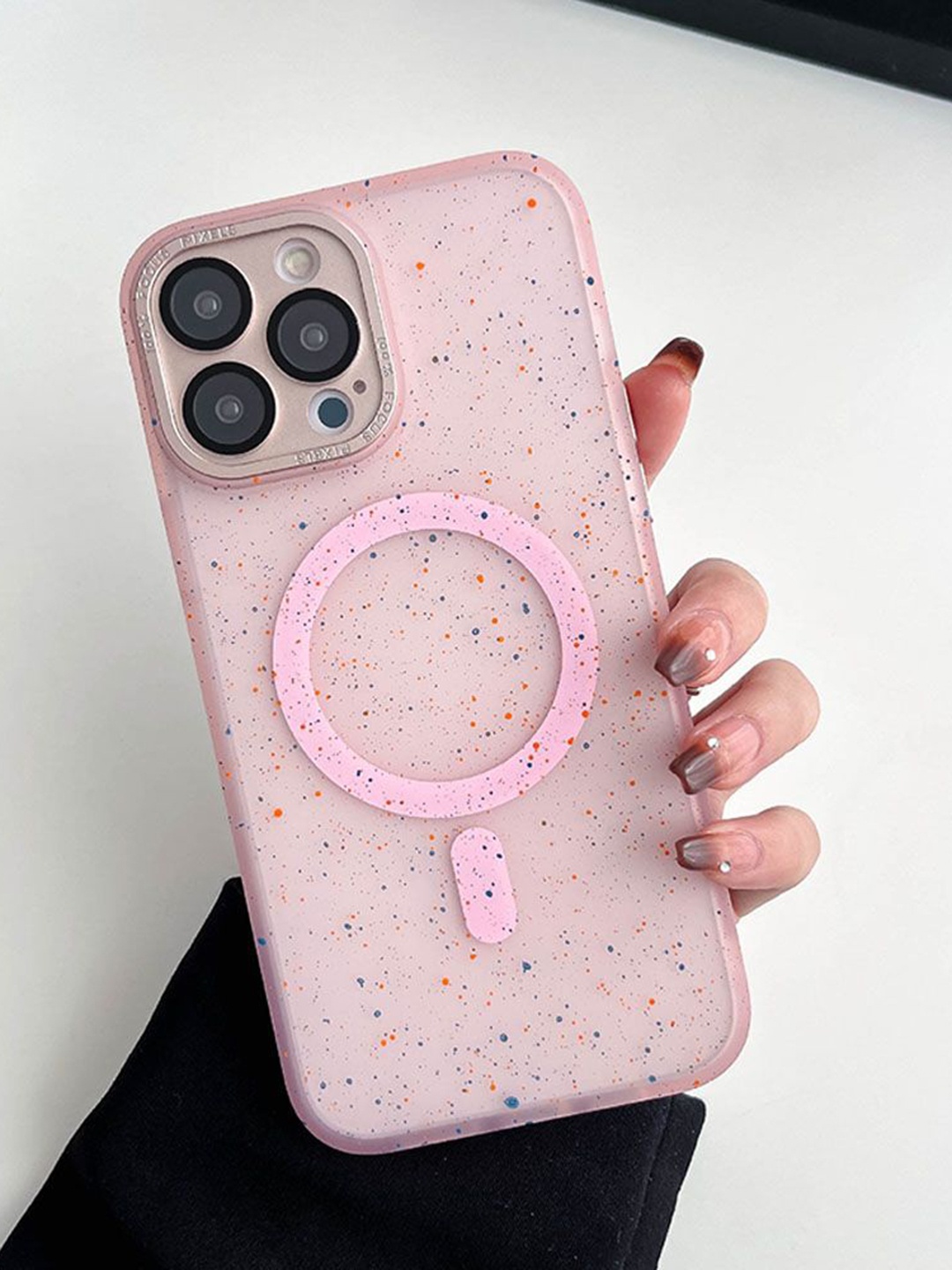 Luxury Kase LK098 Anti-Splash Magnetic Wireless Charging iPhone 12 Pro Max Back Case, Rose gold
Luxury Kase LK098 Anti-Splash Magnetic Wireless Charging iPhone 12 Pro Max Back Case, Rose gold