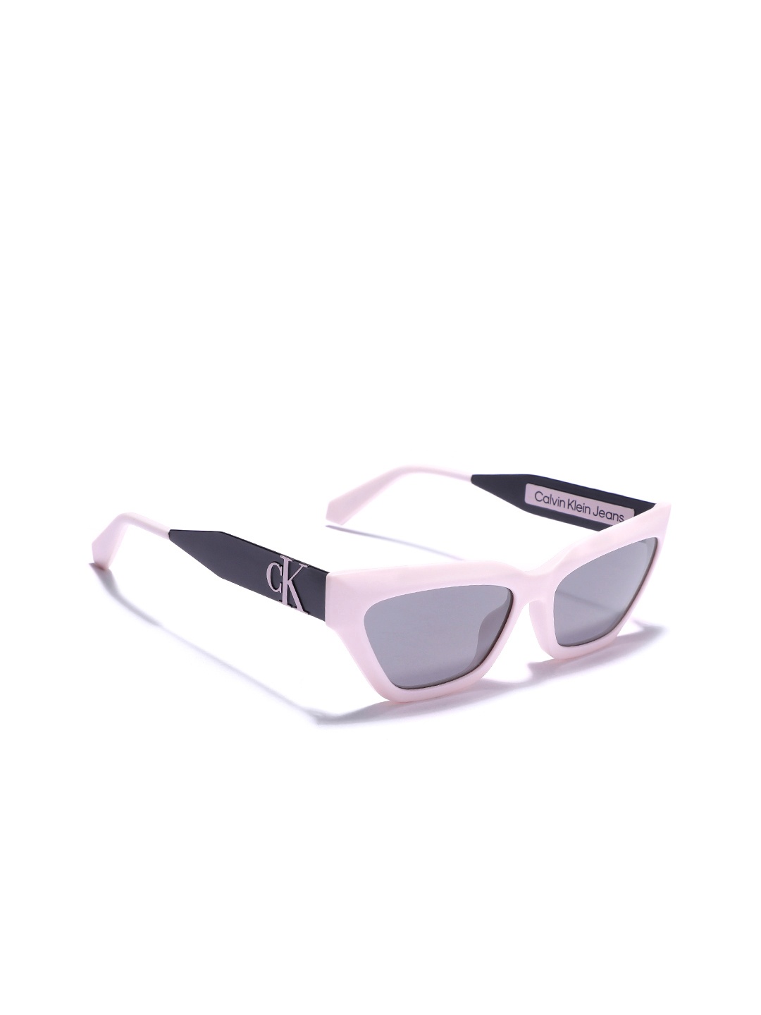 Calvin Klein Jeans Women Cateye Sunglasses with UV Protected Lens CKJ 22640 671 57 S, Black
Calvin Klein Jeans Women Cateye Sunglasses with UV Protected Lens CKJ 22640 671 57 S, Black