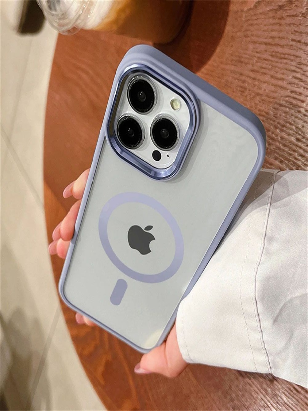 Luxury Kase LK096 Magnetic Wireless Charging Lens Protector iPhone 15 Pro Back Case, Blue
Luxury Kase LK096 Magnetic Wireless Charging Lens Protector iPhone 15 Pro Back Case, Blue