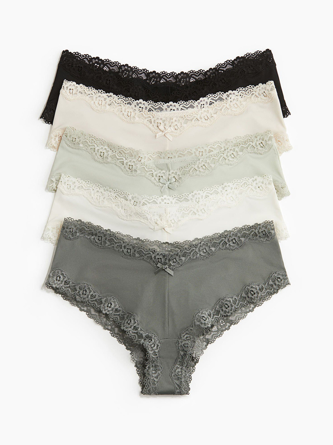 H&M 5-Pack Microfibre Hipster Briefs, Green
H&M 5-Pack Microfibre Hipster Briefs, Green