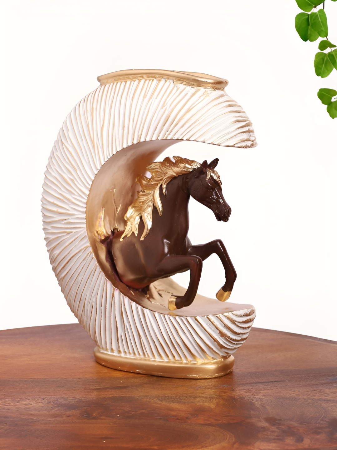 INTERNATIONAL GIFT Animal Showpiece Black Galloping Horse Animals Figurine Showpiece, Brown
INTERNATIONAL GIFT Animal Showpiece Black Galloping Horse Animals Figurine Showpiece, Brown