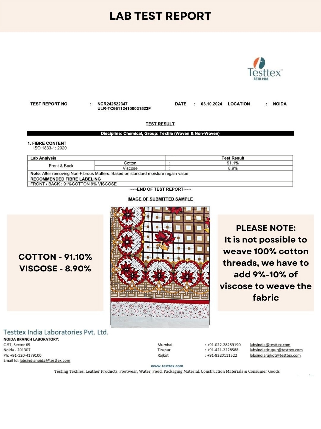 HASHCART White & Red Floral Printed Pure Cotton 210 TC Single Bedsheet 2.30 m x 1.52 m
HASHCART White & Red Floral Printed Pure Cotton 210 TC Single Bedsheet 2.30 m x 1.52 m