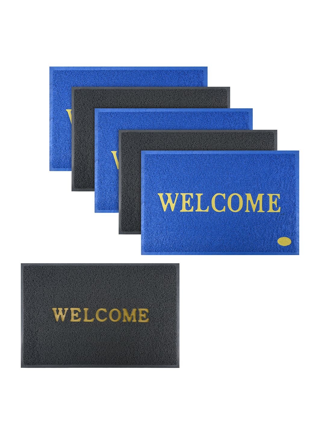 Kuber Industries Blue & Grey 6 Pieces Textured Anti-Skid Large Doormats
Kuber Industries Blue & Grey 6 Pieces Textured Anti-Skid Large Doormats