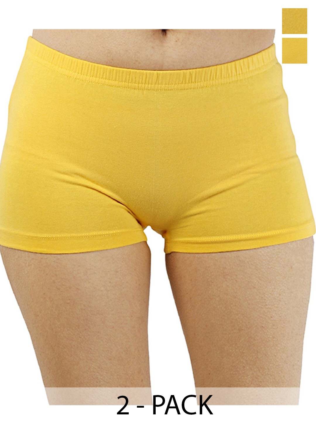 Diving Deep Women Pack of 2 Shorts High-Rise Briefs 14_8Full Pantties Pack of 2_XS, Yellow
Diving Deep Women Pack of 2 Shorts High-Rise Briefs 14_8Full Pantties Pack of 2_XS, Yellow