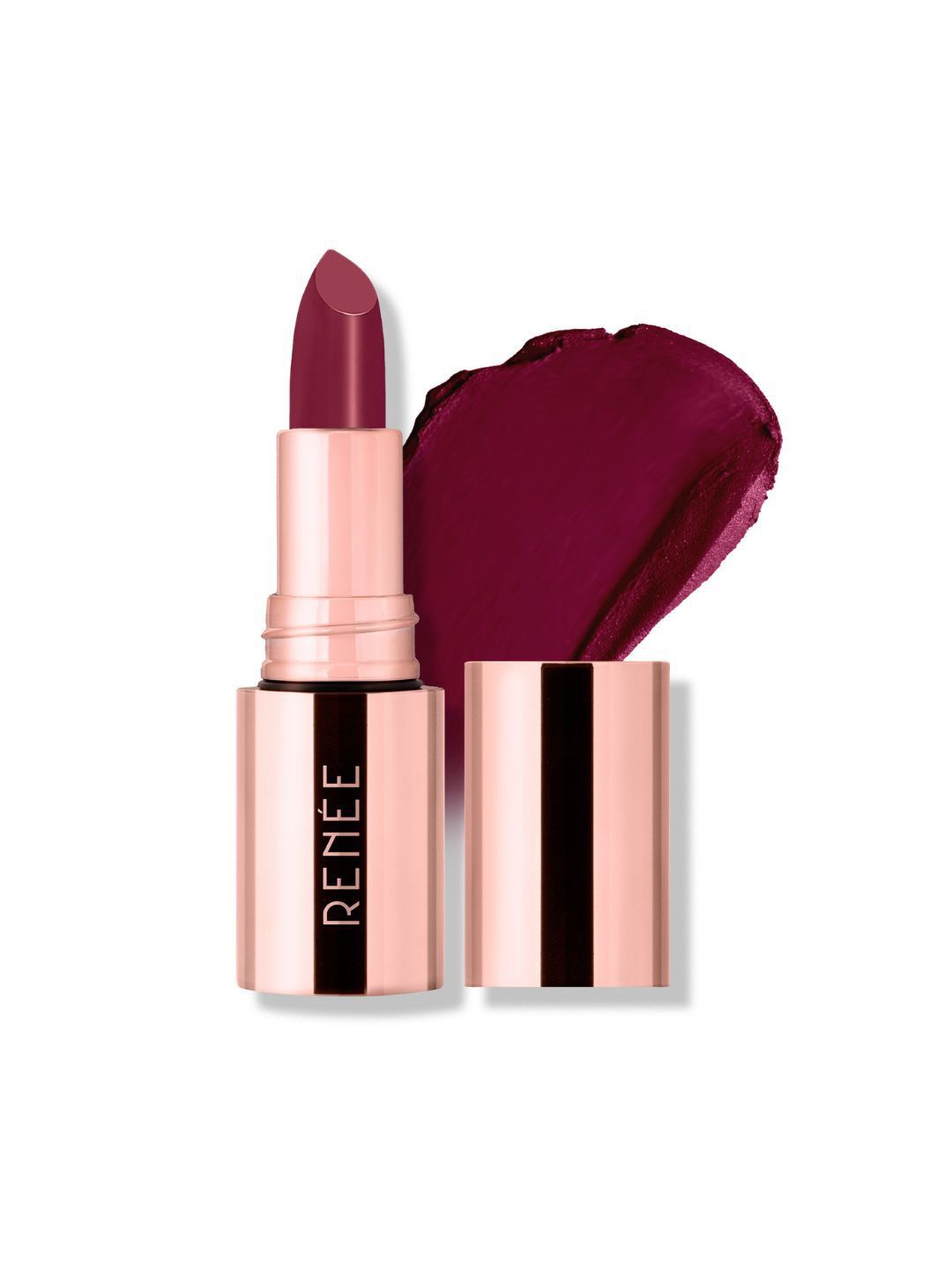 Renee Everstay Transfer-Proof Matte Lipstick With Vitamin E - 4.2 g- Berry Blaze 04, Burgundy
Renee Everstay Transfer-Proof Matte Lipstick With Vitamin E - 4.2 g- Berry Blaze 04, Burgundy