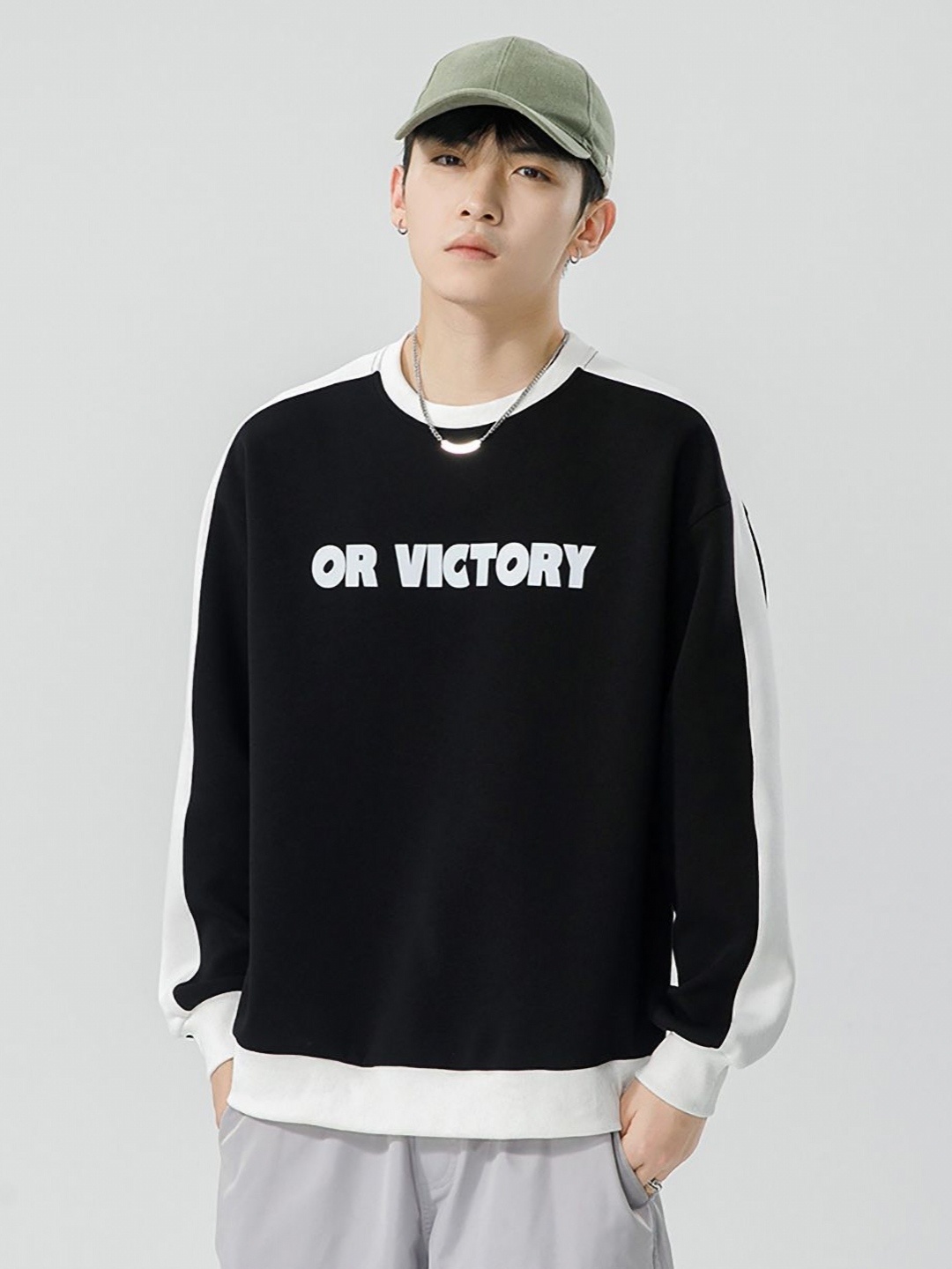 StyleCast x Revolte Men Typography Printed Cotton Pullover Sweatshirt, Black
StyleCast x Revolte Men Typography Printed Cotton Pullover Sweatshirt, Black