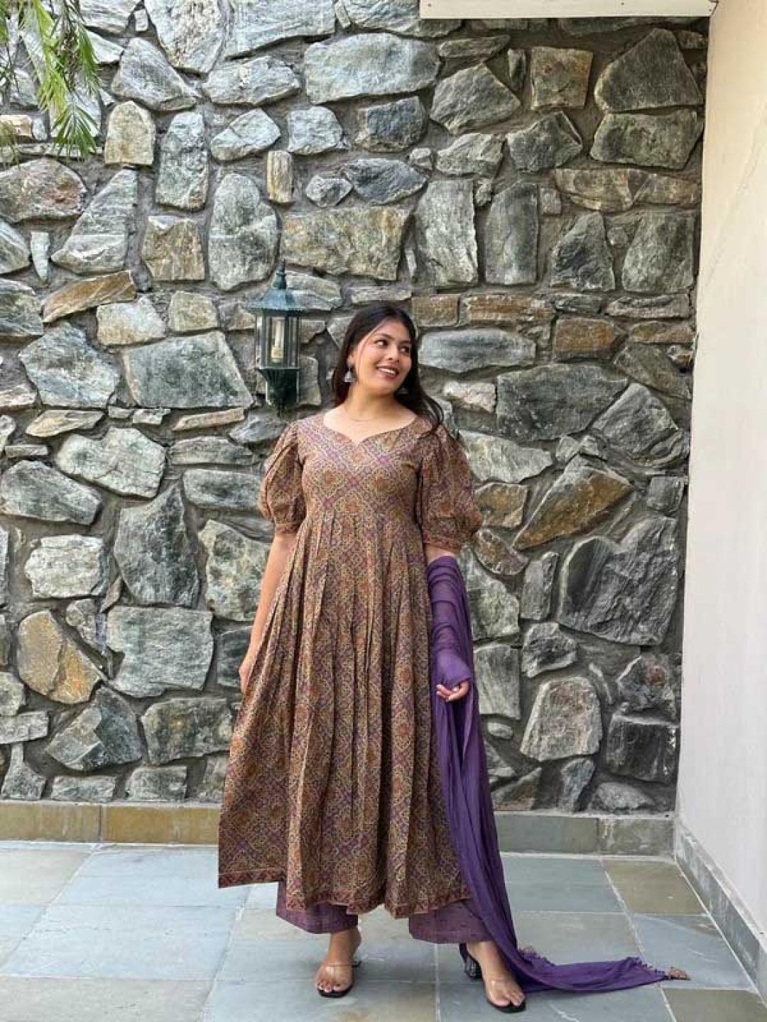 JONAYA Women Printed Regular Pure Cotton Kurta with Trousers & With Dupatta, Beige
JONAYA Women Printed Regular Pure Cotton Kurta with Trousers & With Dupatta, Beige
