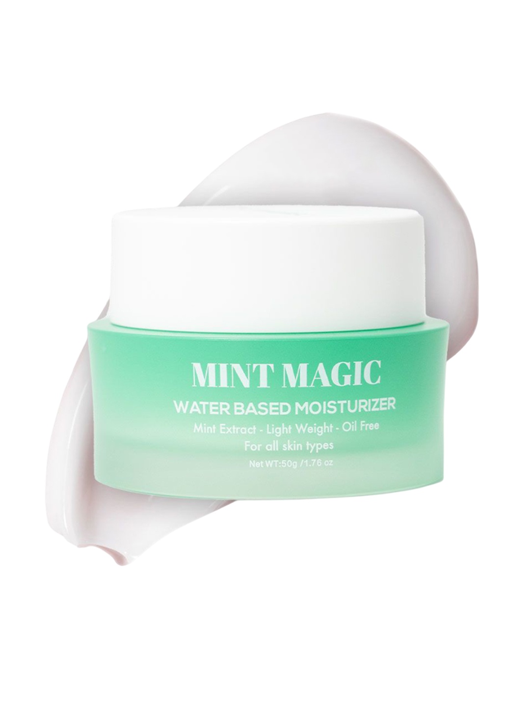 Shopaarel Mint Magic Water Based Moisturizer For Oil Control & Instant Cooling- 50 g, White
Shopaarel Mint Magic Water Based Moisturizer For Oil Control & Instant Cooling- 50 g, White