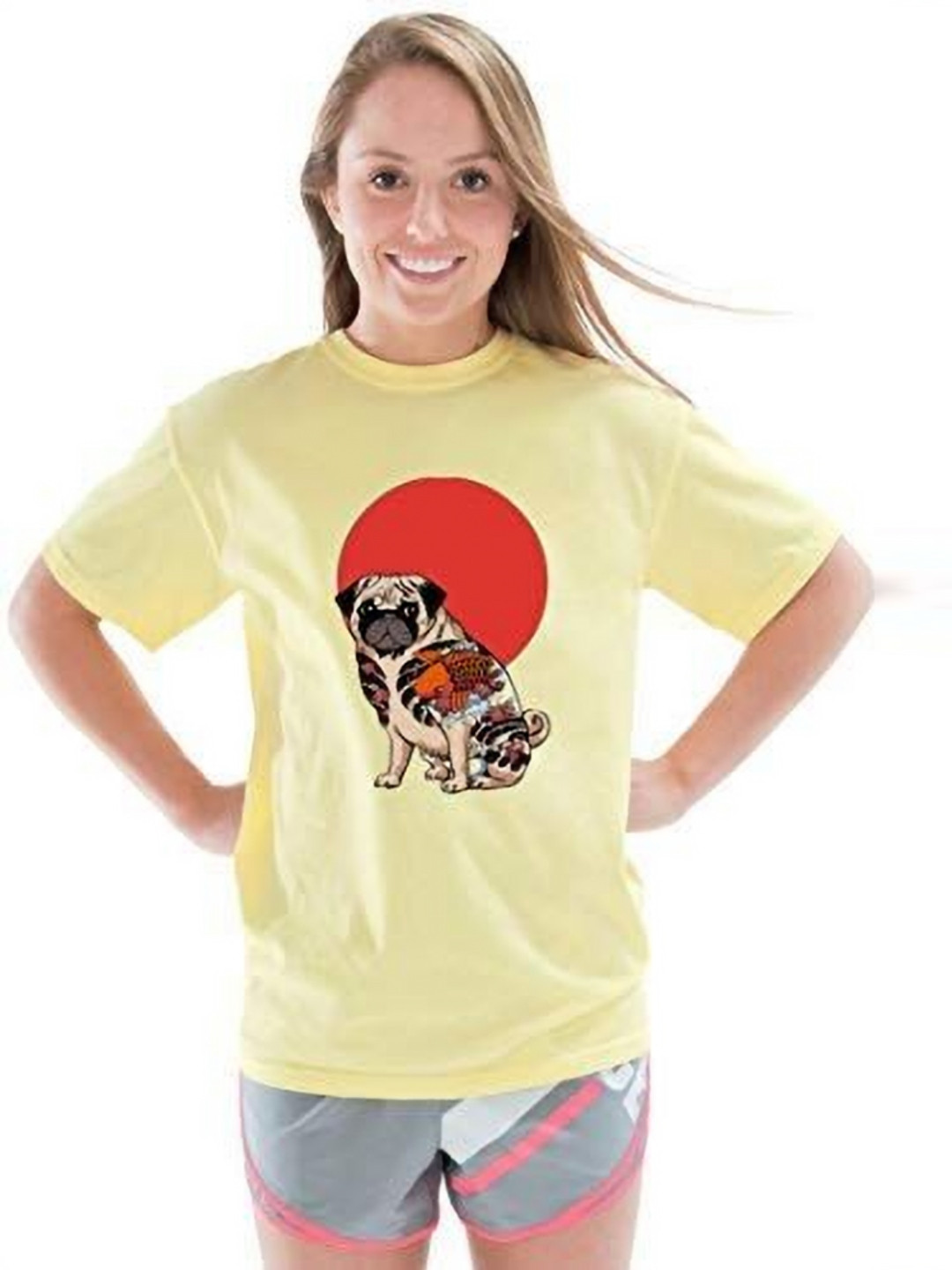 VLAM Women Printed Cut Outs T-shirt, Yellow 
VLAM Women Printed Cut Outs T-shirt, Yellow