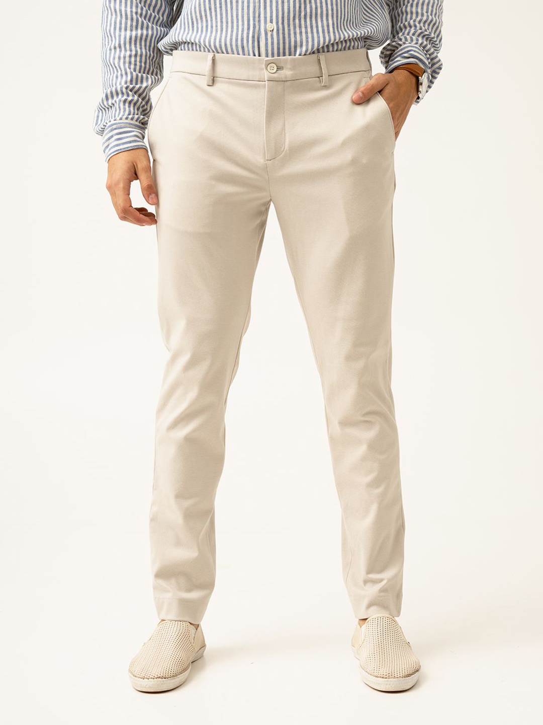 The Pant Project Men Slim Fit Soft Stretch Comfort Wrinkle Free Formal Trousers, Cream
The Pant Project Men Slim Fit Soft Stretch Comfort Wrinkle Free Formal Trousers, Cream