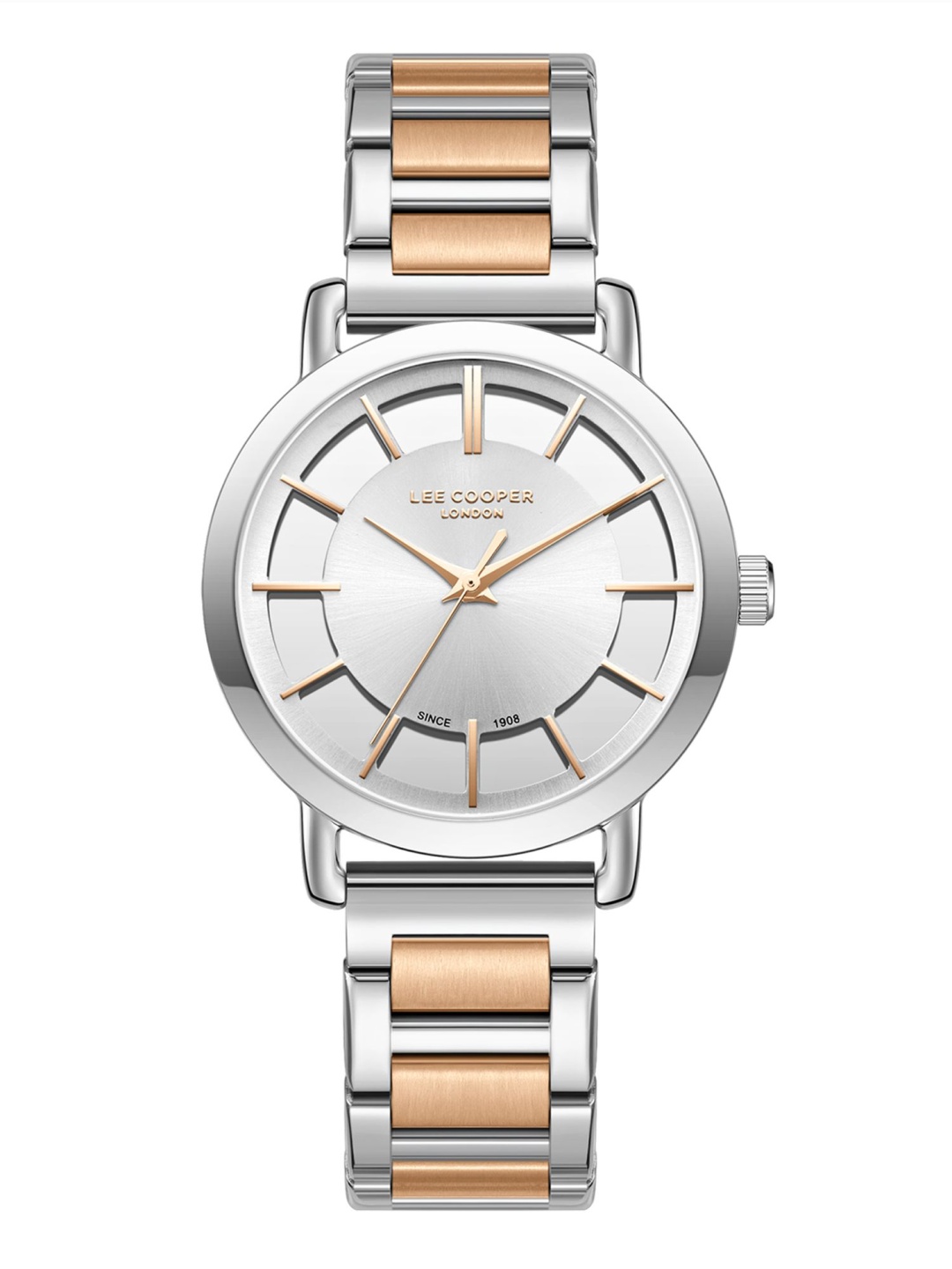 Lee Cooper Women Brass Dial & Stainless Steel Bracelet Style Straps Analogue Watch LC08037.530, Silver
Lee Cooper Women Brass Dial & Stainless Steel Bracelet Style Straps Analogue Watch LC08037.530, Silver
