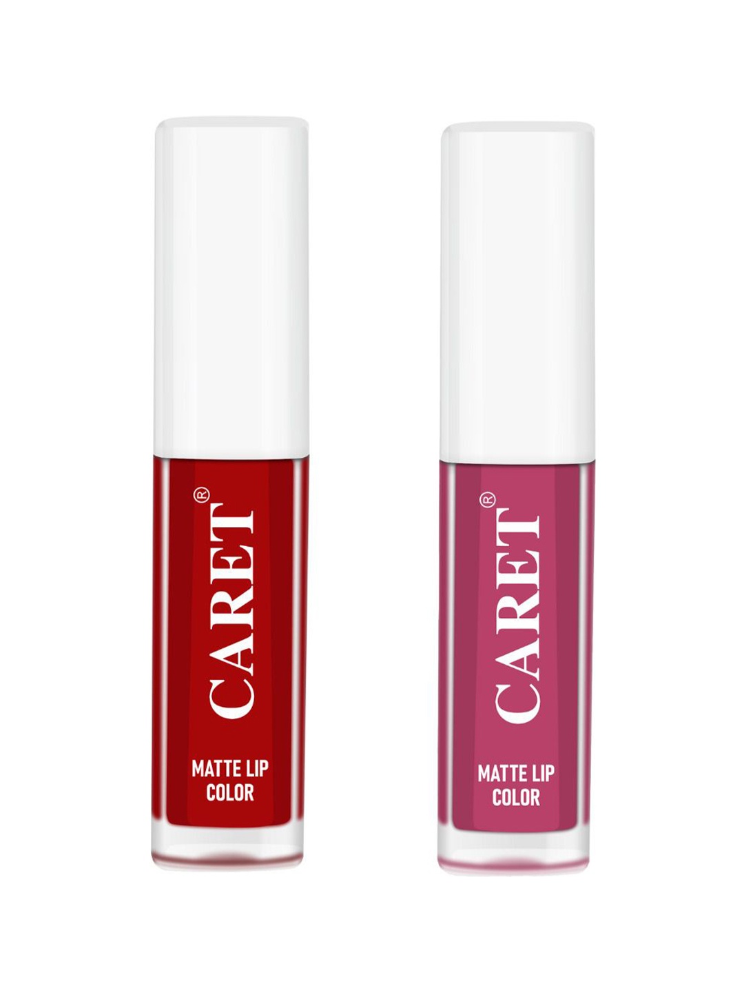 CARET ORGANIC Set Of 2 Super-Pigmented Liquid Matte Lipsticks - 2 ml Each - 3 - 8, Red
CARET ORGANIC Set Of 2 Super-Pigmented Liquid Matte Lipsticks - 2 ml Each - 3 - 8, Red