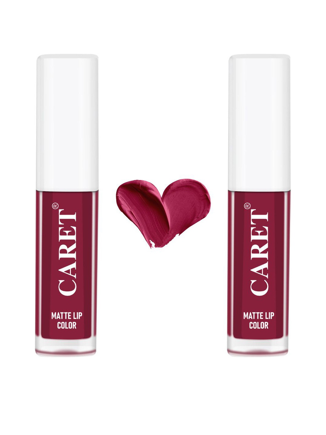CARET ORGANIC Set Of 2 Super-Pigmented Long Lasting Liquid Matte Lipsticks - 4 ml - Pink 4
CARET ORGANIC Set Of 2 Super-Pigmented Long Lasting Liquid Matte Lipsticks - 4 ml - Pink 4