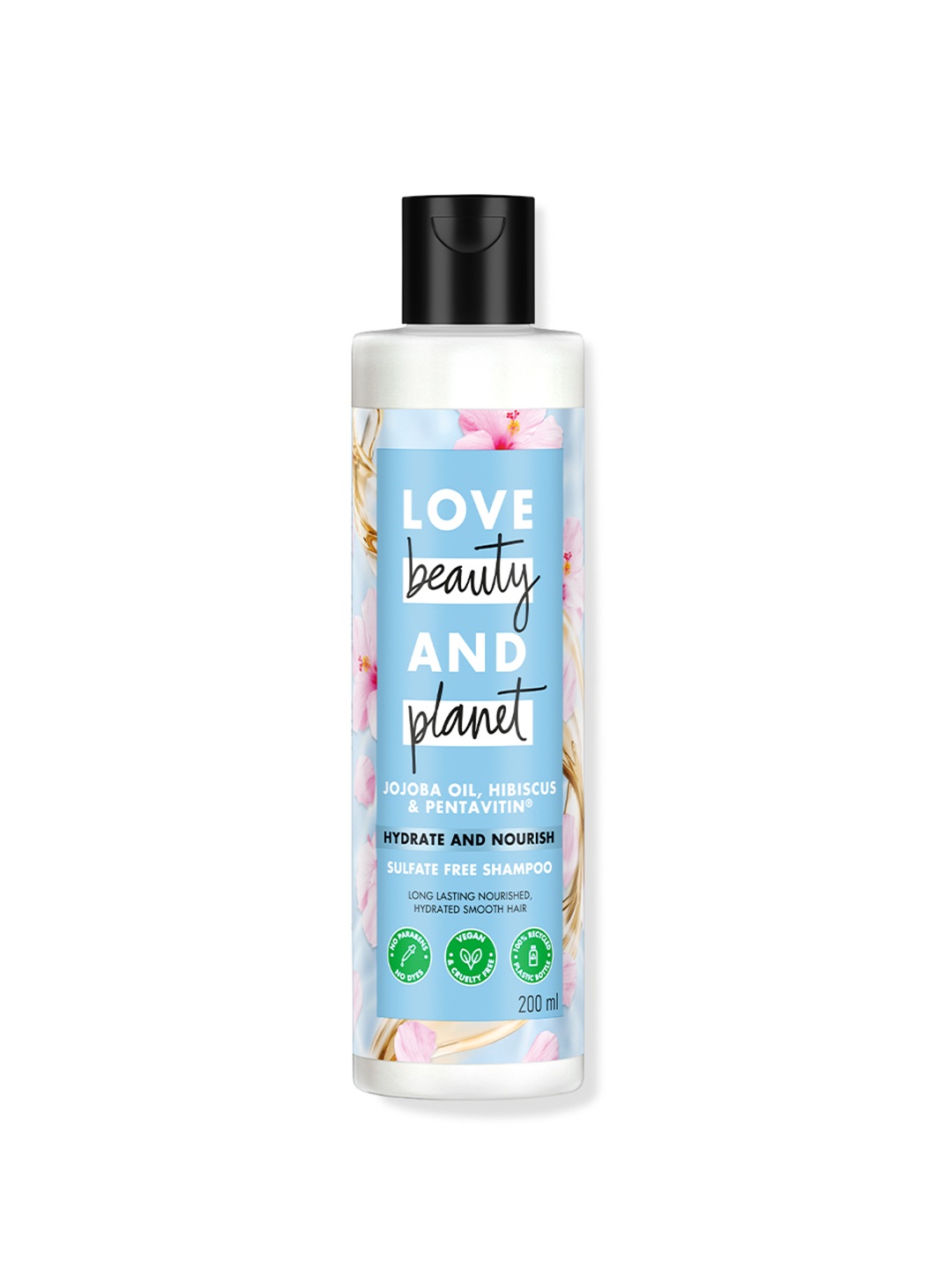 Love Beauty & Planet Jojoba Oil Hibiscus & Pentavitin Hydrate Nourish Shampoo - 200ml, Blue
Love Beauty & Planet Jojoba Oil Hibiscus & Pentavitin Hydrate Nourish Shampoo - 200ml, Blue