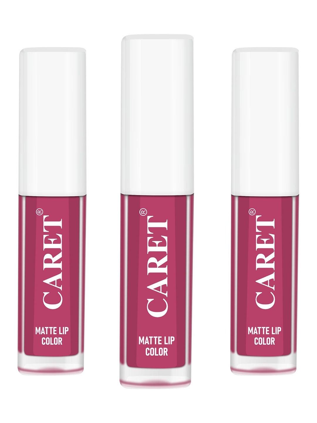 CARET ORGANIC Set Of 3 Super-Pigmented Liquid Matte Lipsticks - 2 ml Each - Punch Pink 8
CARET ORGANIC Set Of 3 Super-Pigmented Liquid Matte Lipsticks - 2 ml Each - Punch Pink 8