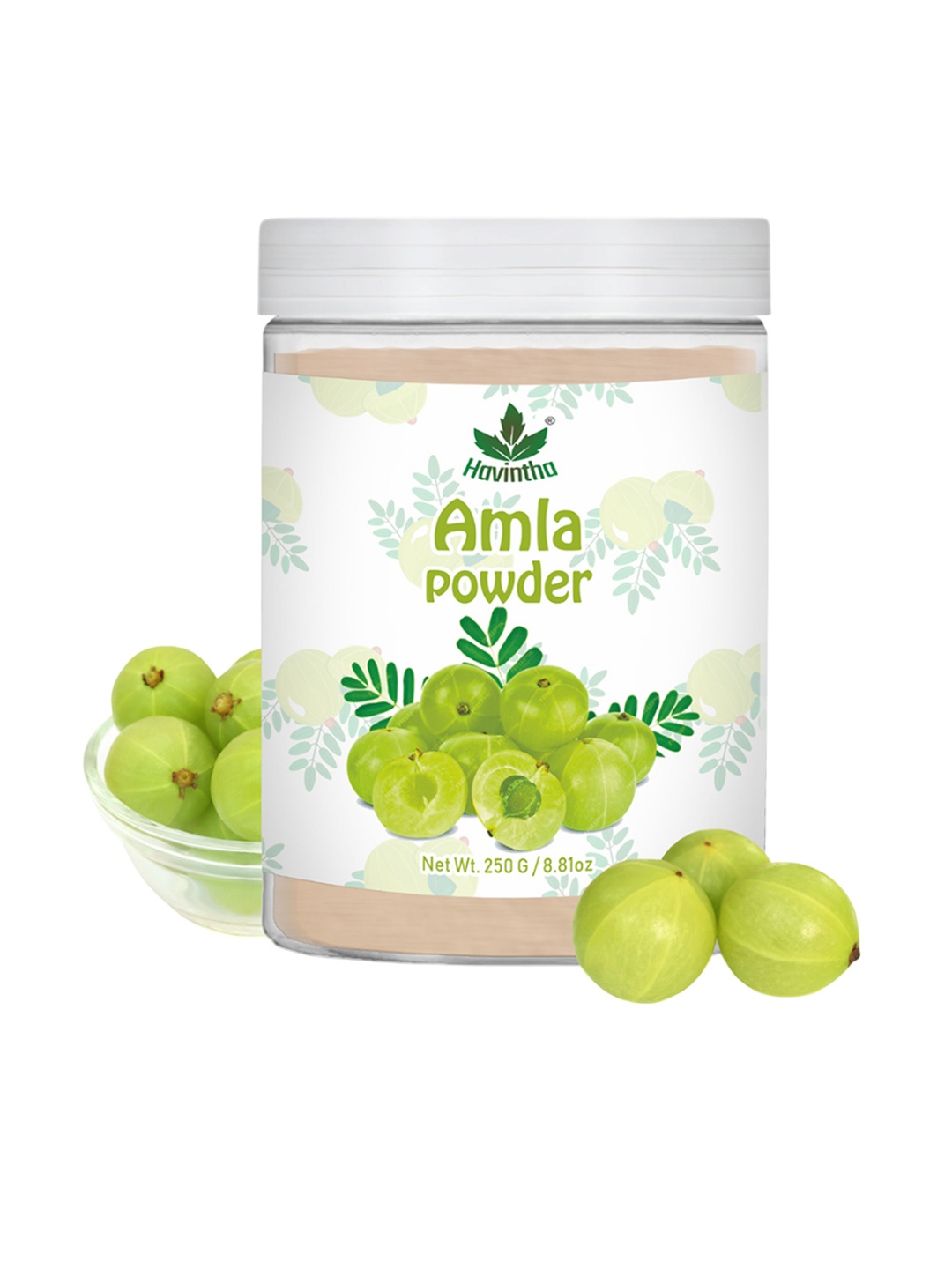 Havintha Natural Amla Powder With Vitamin C For Deep Conditioning & Shiny Hair - 250 g, Green
Havintha Natural Amla Powder With Vitamin C For Deep Conditioning & Shiny Hair - 250 g, Green