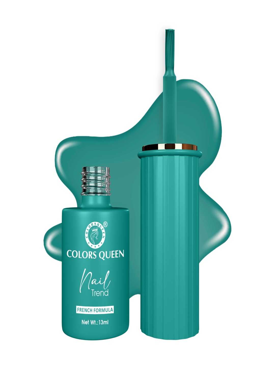 Colors Queen Nail Trend French Formula Quick Dry Nail Polish - 13ml - Bondi Blue, Green
Colors Queen Nail Trend French Formula Quick Dry Nail Polish - 13ml - Bondi Blue, Green